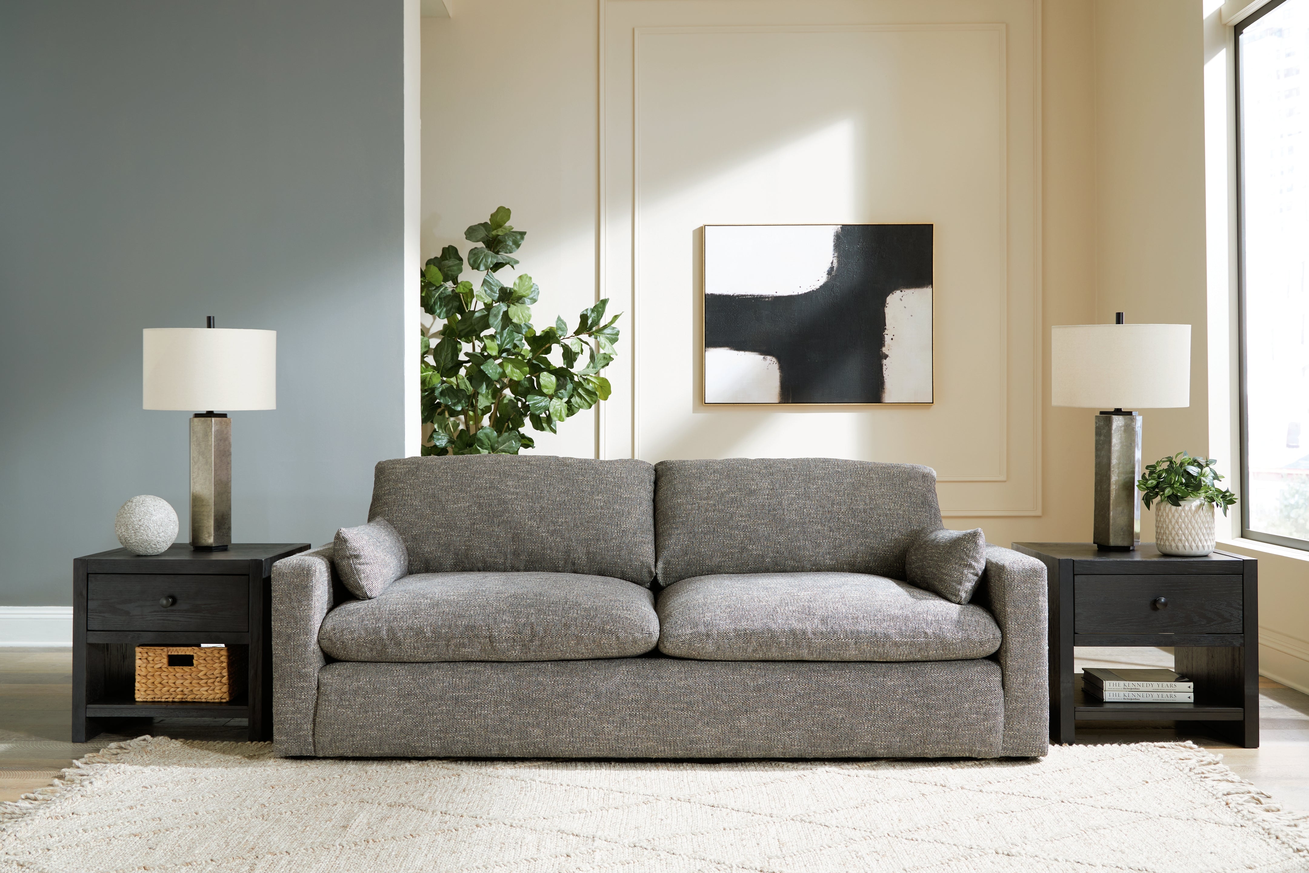 Floridian Furniture - Ashley Furniture - Dramatic Living Room - Sofa / Granite - 1170238