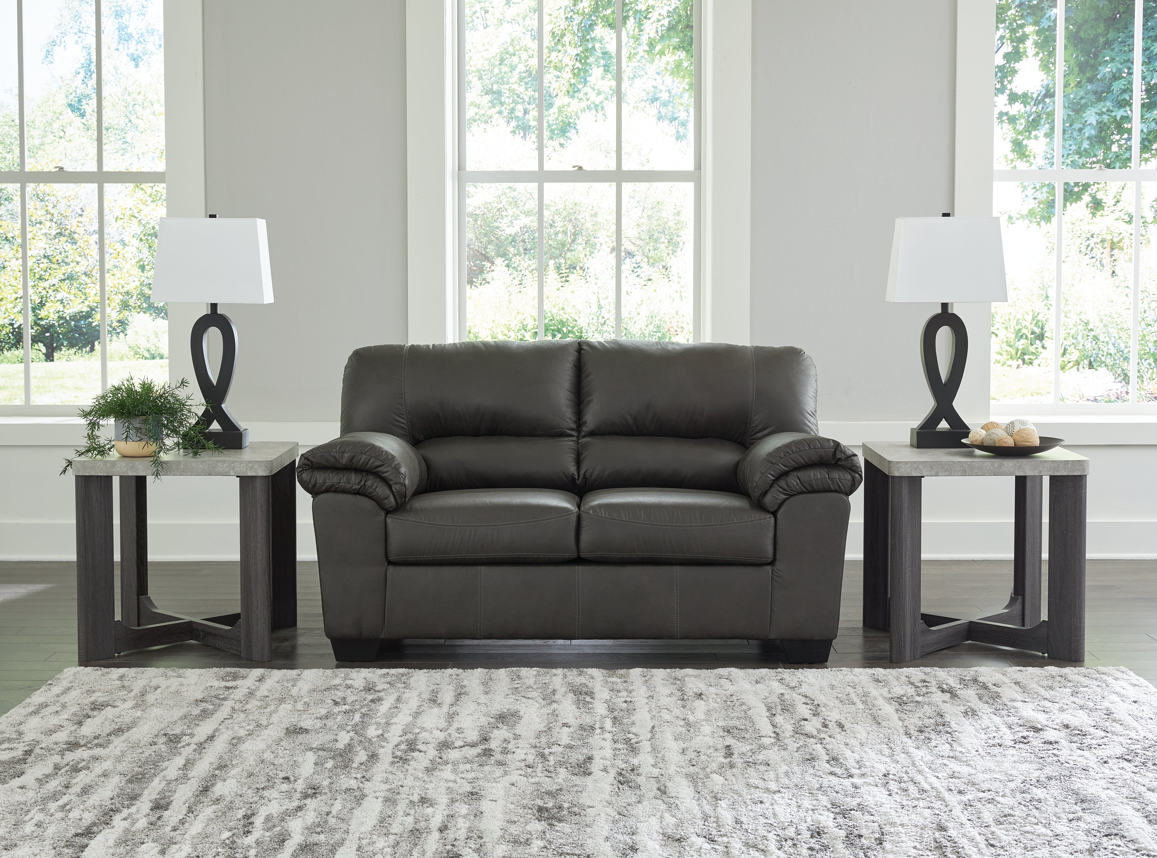 Floridian Furniture - Ashley Furniture - Bladen Living Room - Loveseat / Slate - 1202135