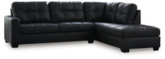 Floridian Furniture - Ashley Furniture - Barlin Mills Sectional - LAF 2-Piece Sectional with Chaise / Umber - 17003S2