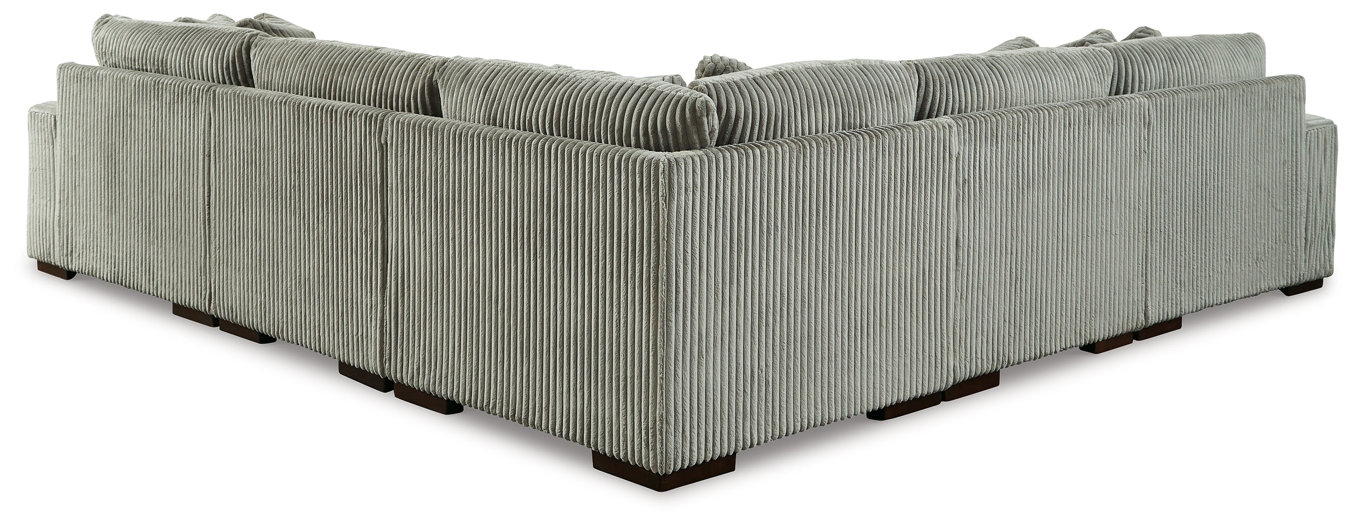 Floridian Furniture - Ashley Furniture - Lindyn Sectional - RAF 6-Piece Sectional / Ivory - 21104S20