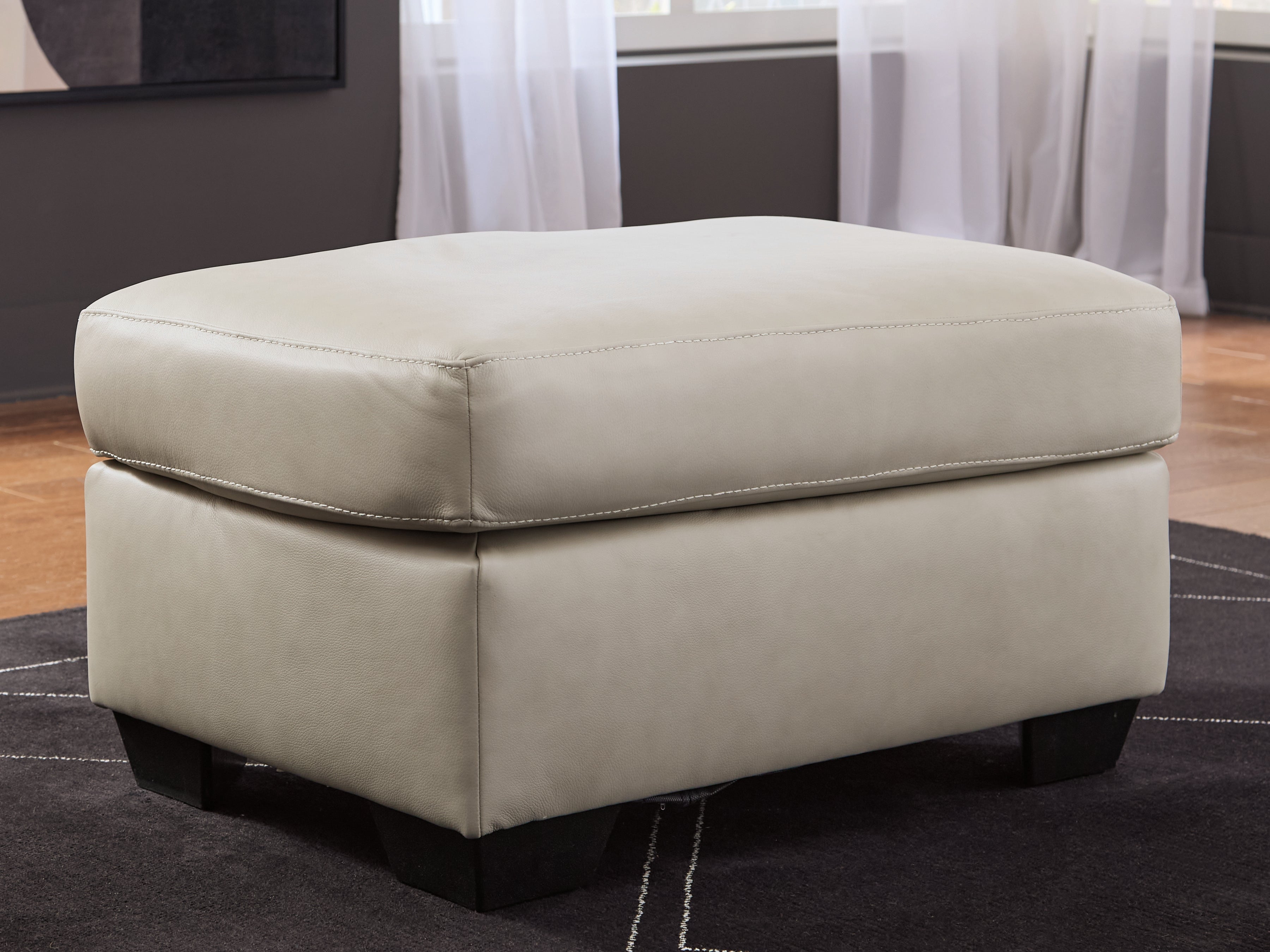 Floridian Furniture - Ashley Furniture - Santorine Living Room - Ottoman / Bone - 2170814