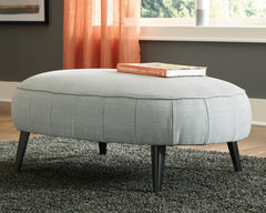 Floridian Furniture - Ashley Furniture - Hollyann Living Room - Oversized Accent Ottoman / Gray - 2440208