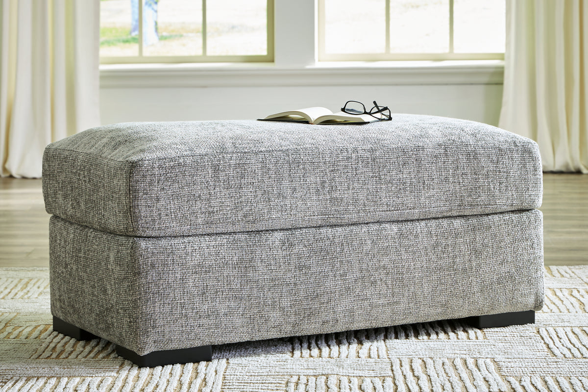 Floridian Furniture - Ashley Furniture - Dunmor Living Room - Chair and a Half / Graphite - 2490423