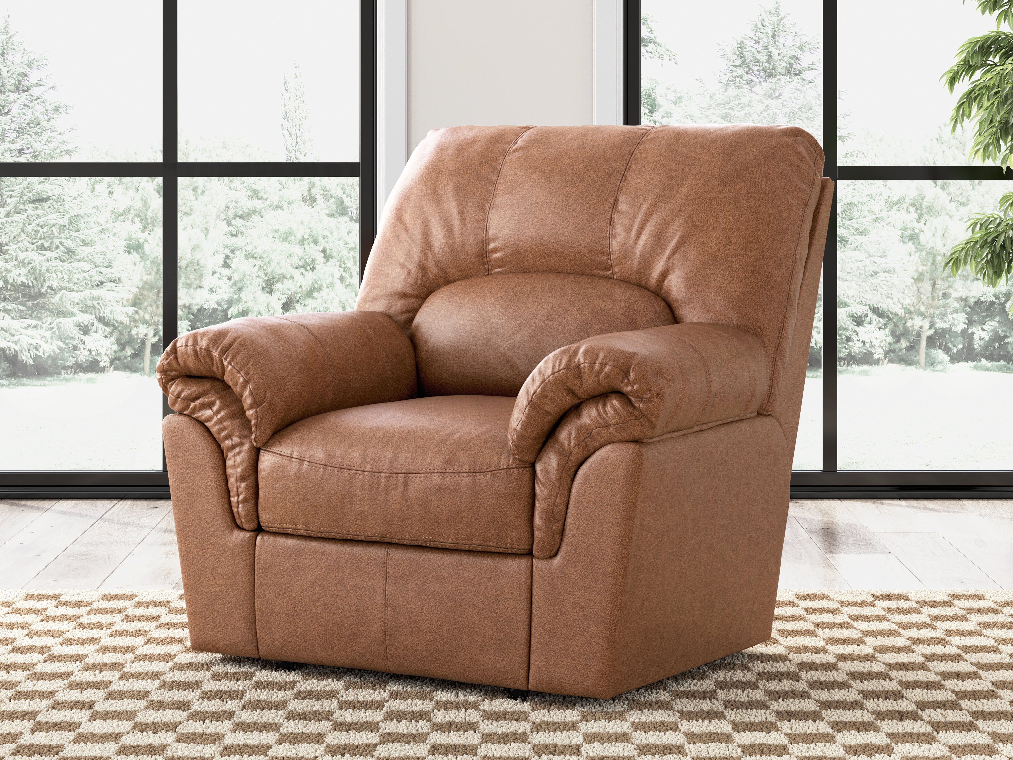 Floridian Furniture - Ashley Furniture - WillowBend Living Room - Rocker Recliner / Caramel - PC2770425