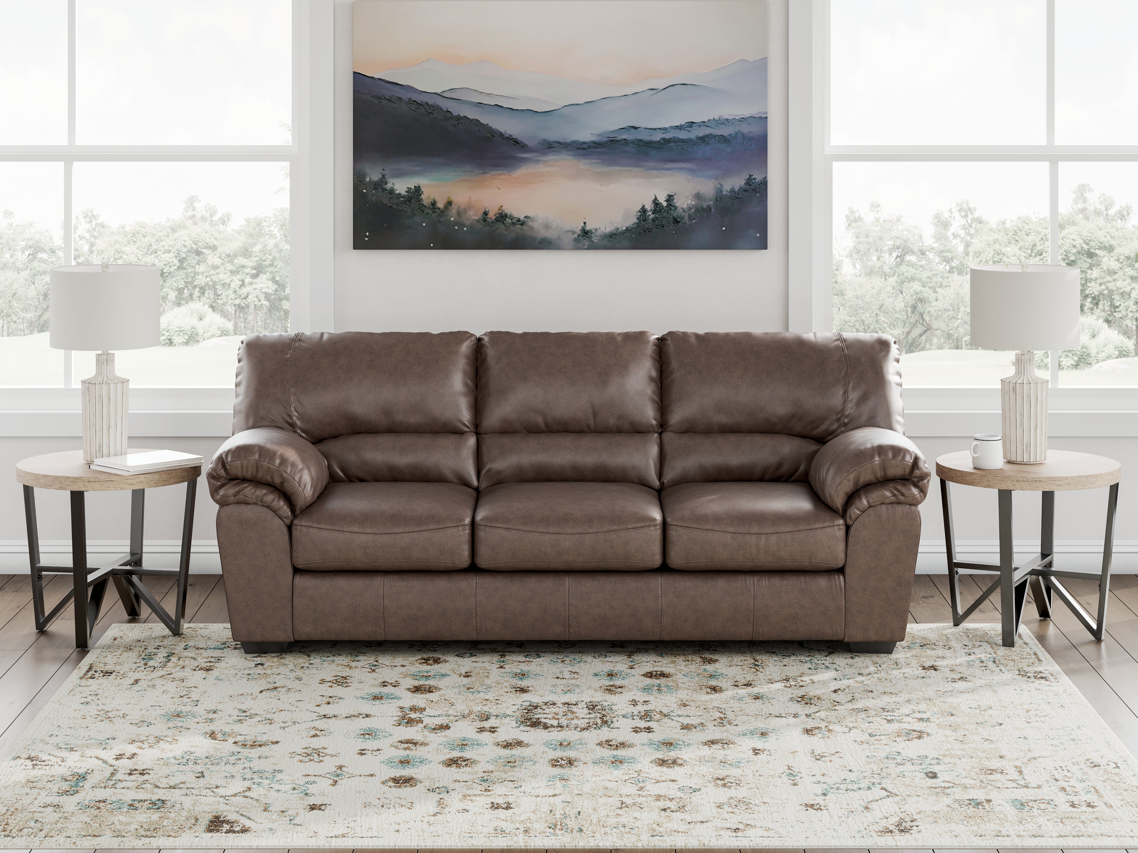 Floridian Furniture - Ashley Furniture - WillowBend Living Room - Sofa / Umber - PC2770538