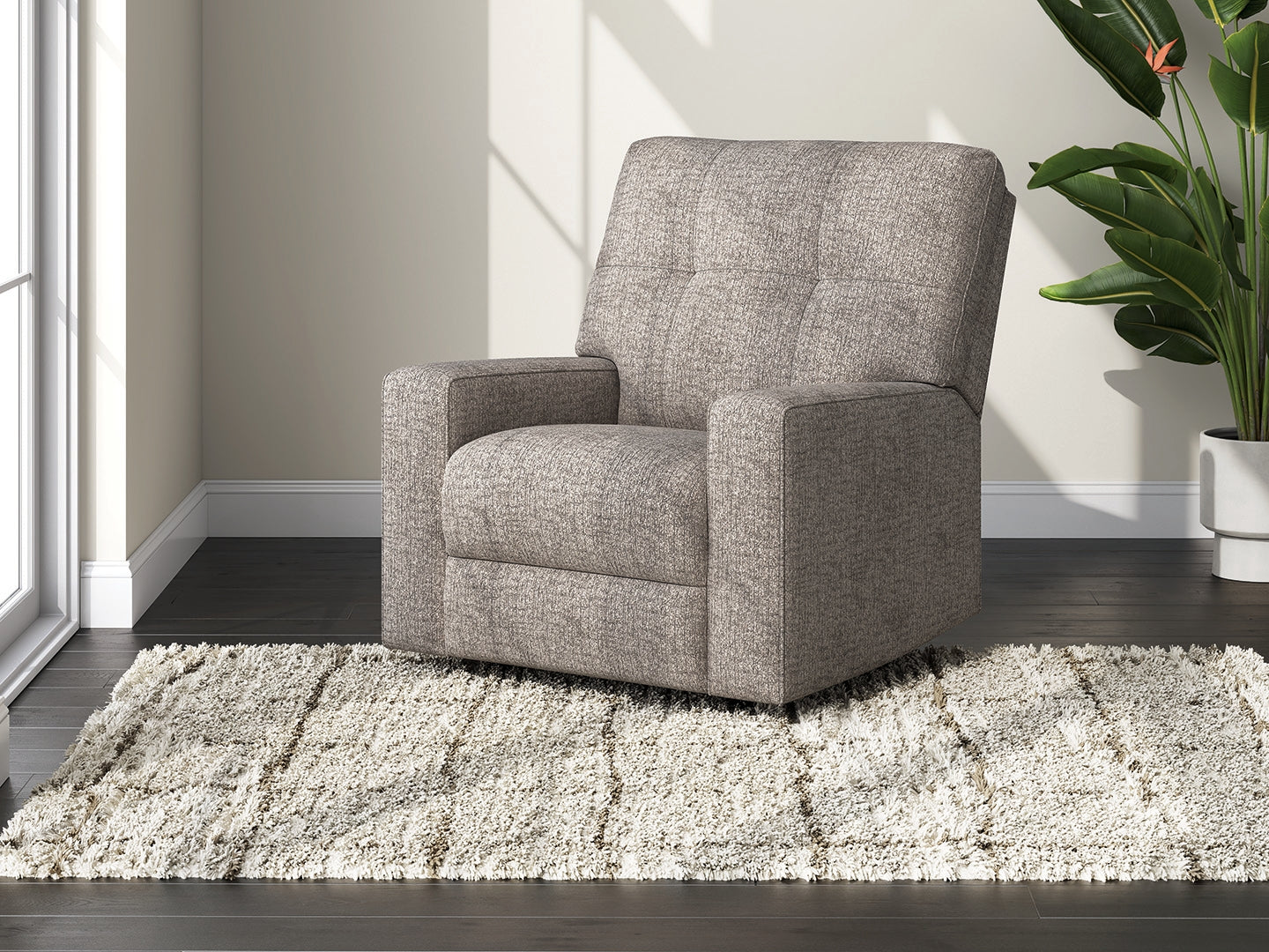 Floridian Furniture - Ashley Furniture - Larimer Living Room - Rocker Recliner / Iron - PC2920425