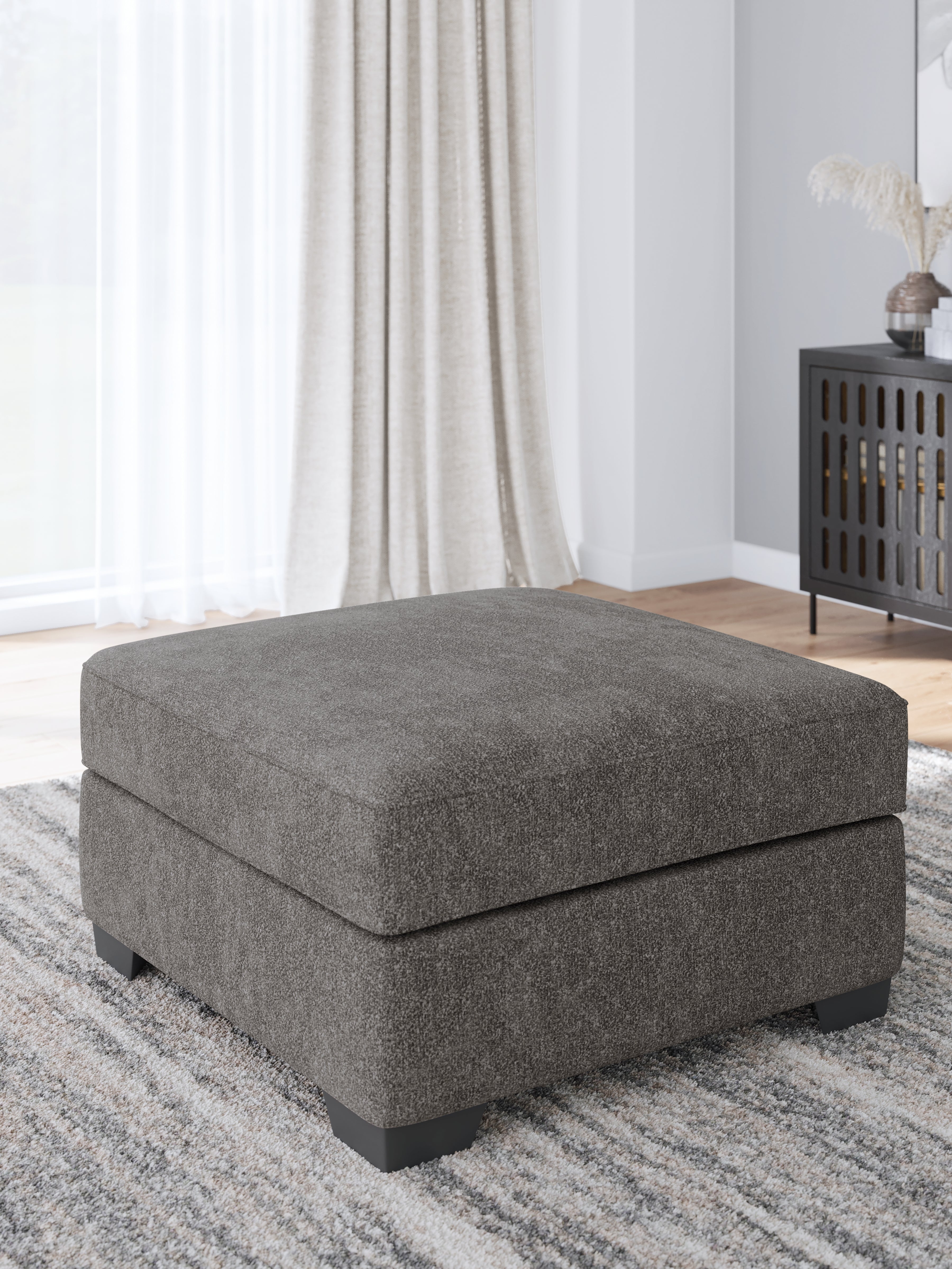 Floridian Furniture - Ashley Furniture - Olten Living Room - Oversized Accent Ottoman / Graphite - 3130508