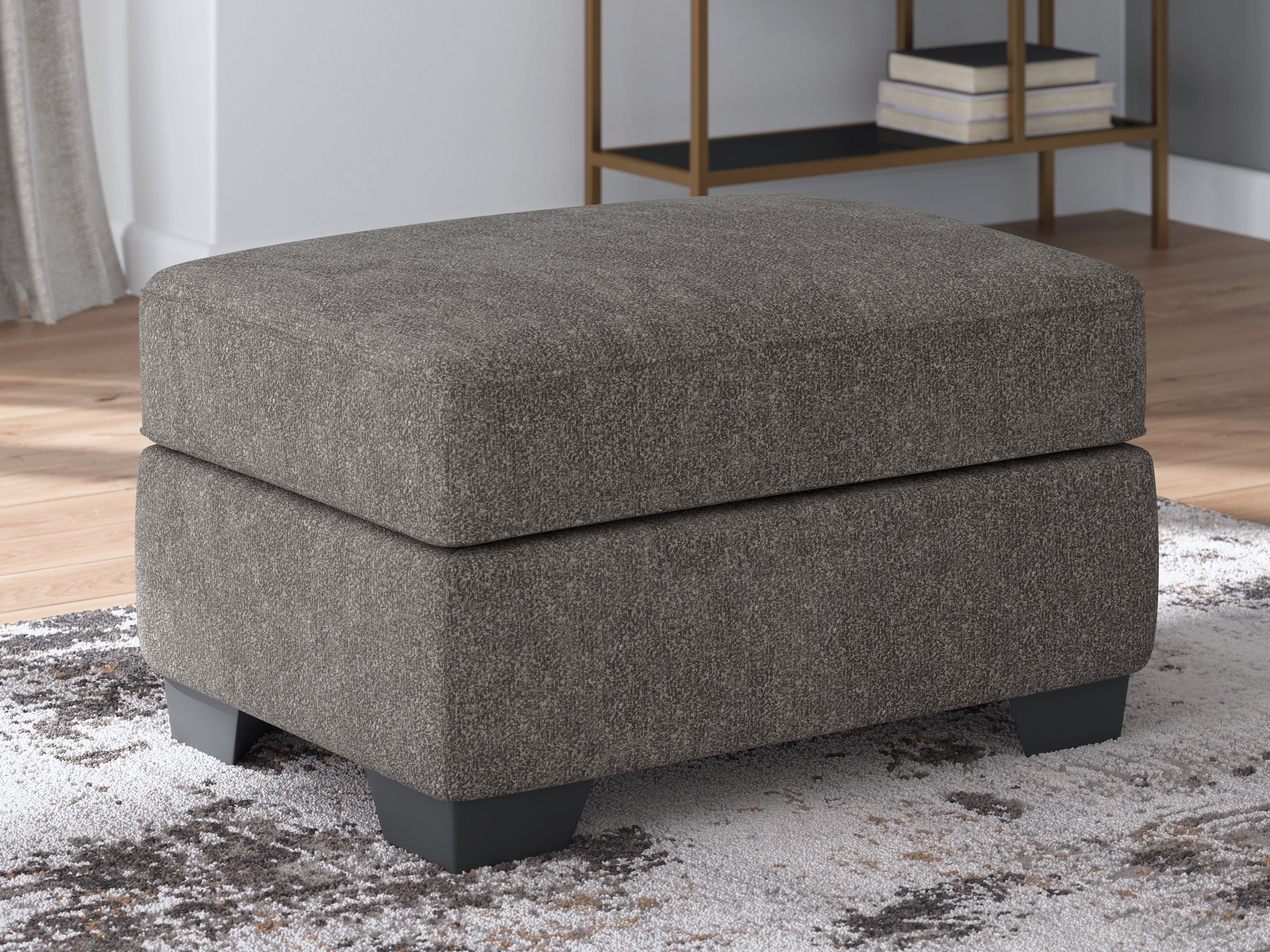 Floridian Furniture - Ashley Furniture - Olten Living Room - Ottoman / Graphite - 3130514