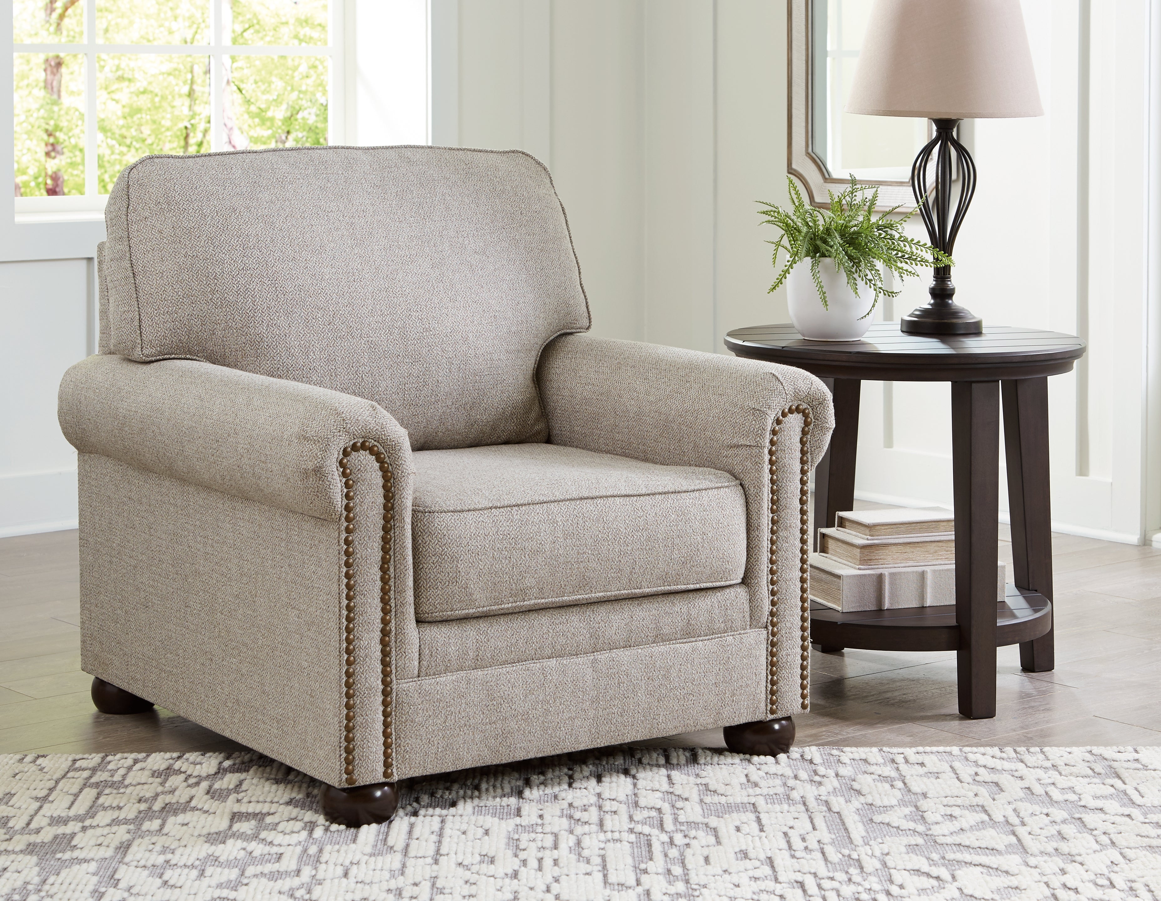 Floridian Furniture - Ashley Furniture - Gaelon Living Room - Chair / Dune - 3730720