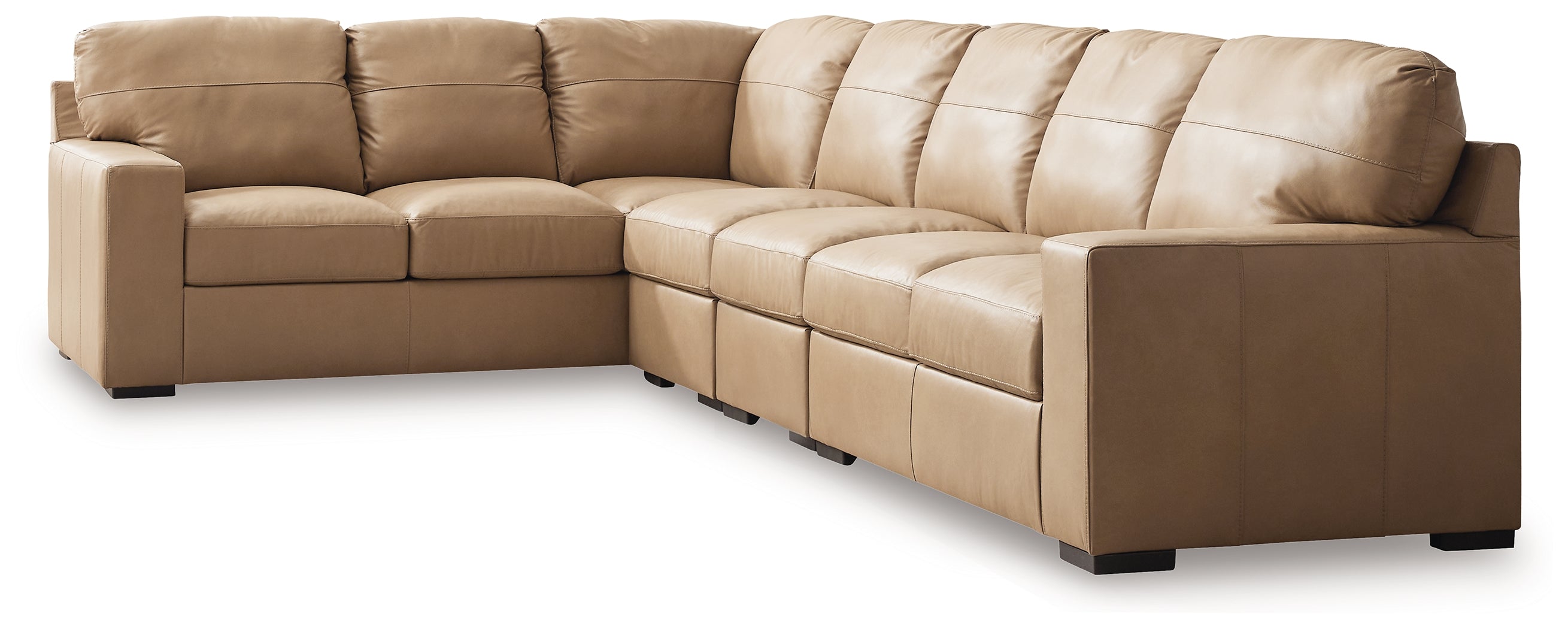 Floridian Furniture - Ashley Furniture - Bandon Sectional - LAF 4-Piece Sectional / Toffee - 38006S5