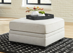 Floridian Furniture - Ashley Furniture - Huntsworth Living Room - Oversized Accent Ottoman / Dove Gray - 3970208