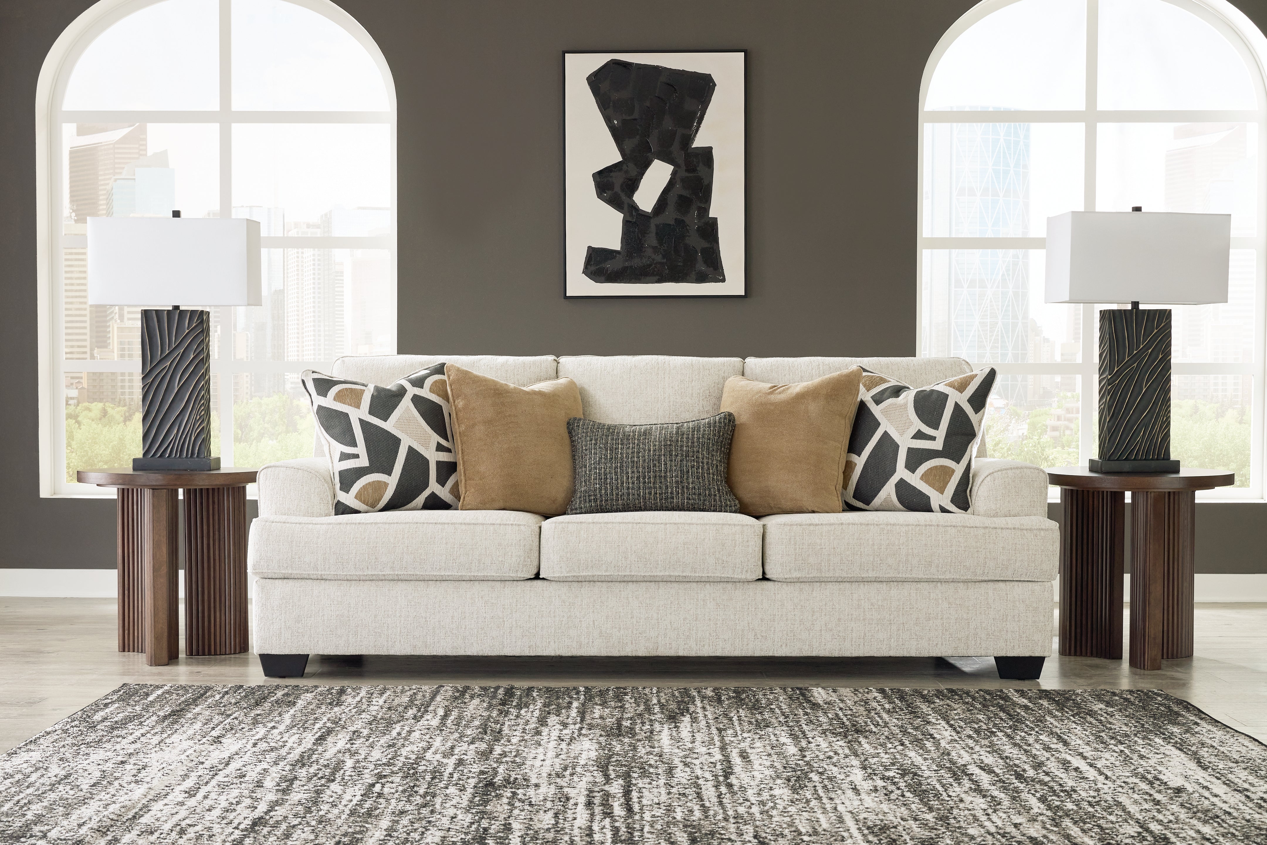 Floridian Furniture - Ashley Furniture - Heartcort Living Room - Sofa / Quartz - 4460438