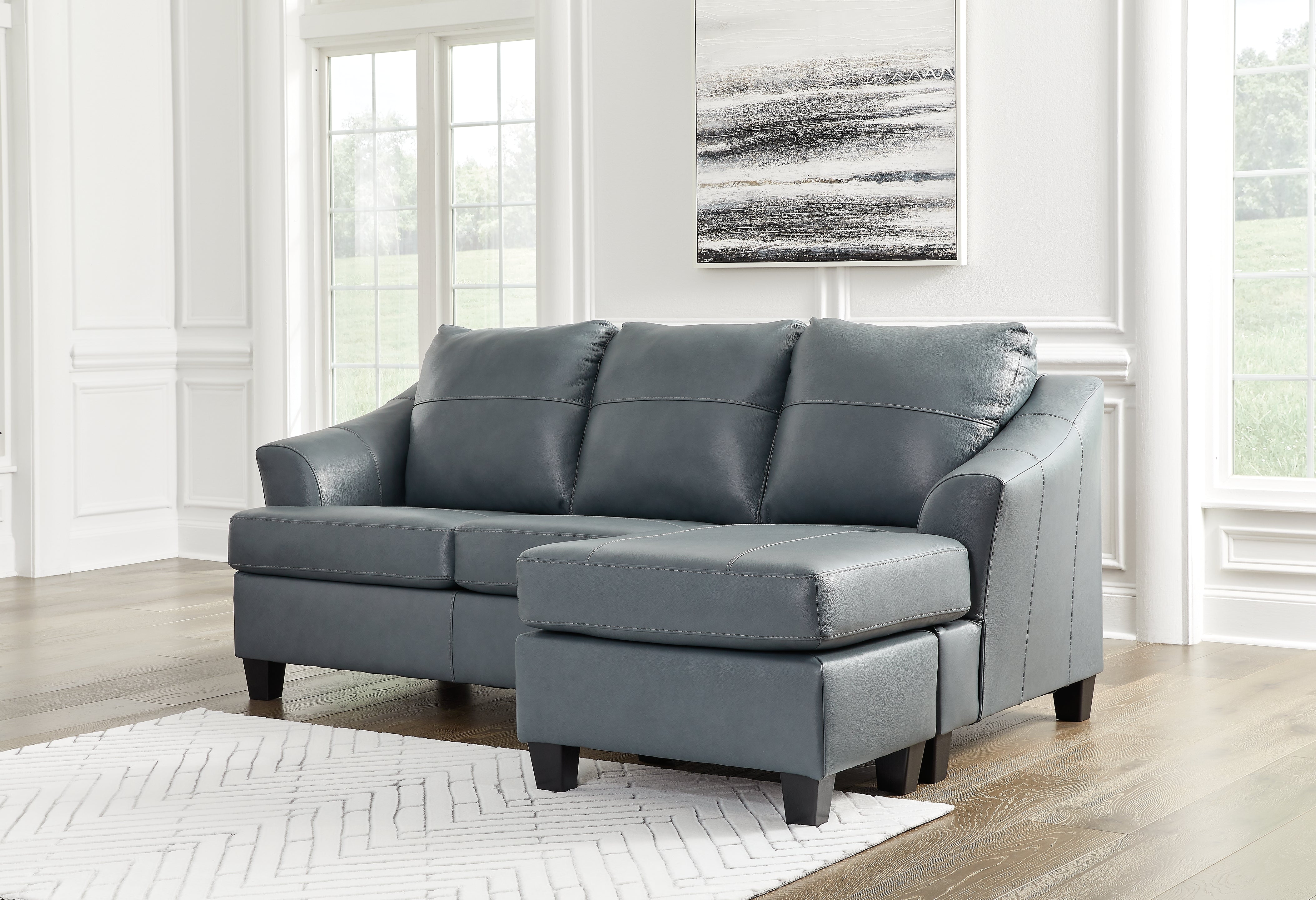 Floridian Furniture - Ashley Furniture - Genoa Living Room - Sofa Chaise / Steel - 4770518