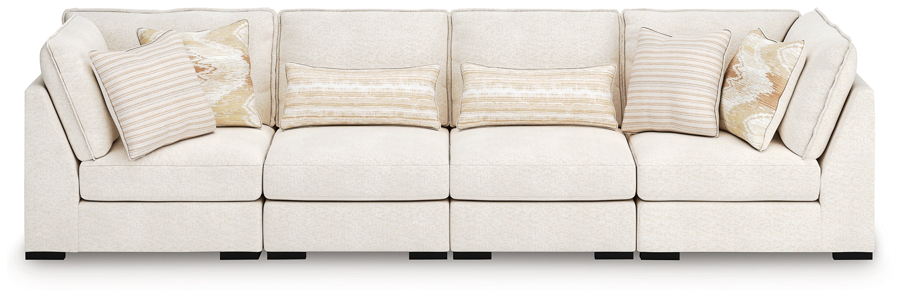 Floridian Furniture - Ashley Furniture - Donelson Creek Sectional - 4-Piece Sectional / Vanilla - 48002S2