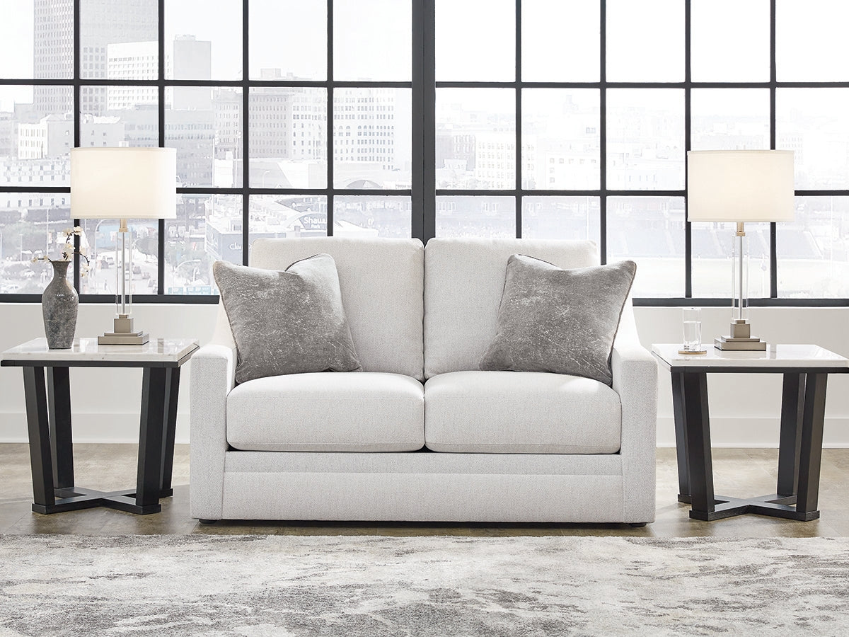 Floridian Furniture - Ashley Furniture - Maitelynn Living Room - Loveseat / Chalk - 4820235