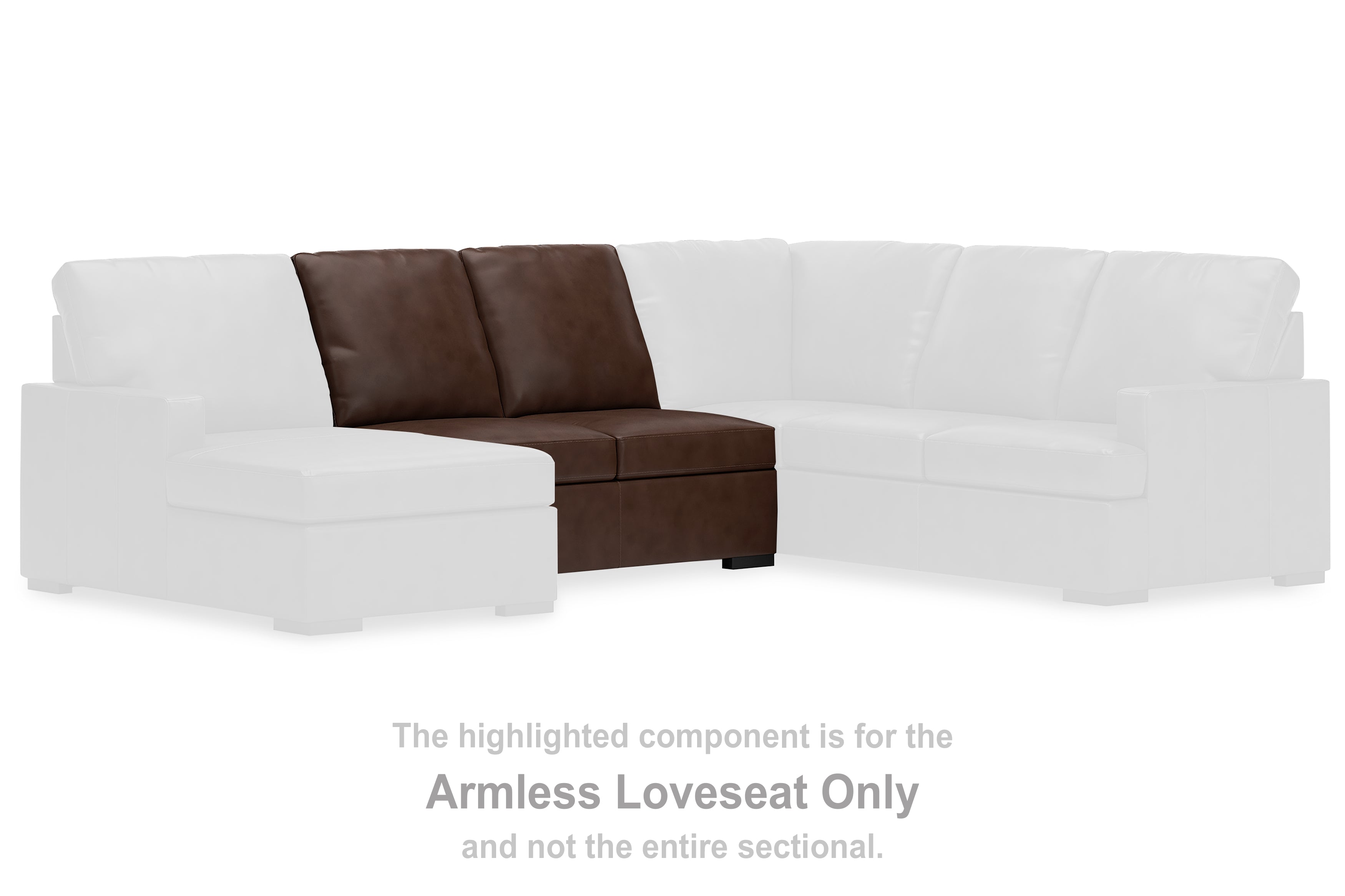 Floridian Furniture - Ashley Furniture - McDowlan Sectional - Armless Loveseat / Coffee - PC4850434