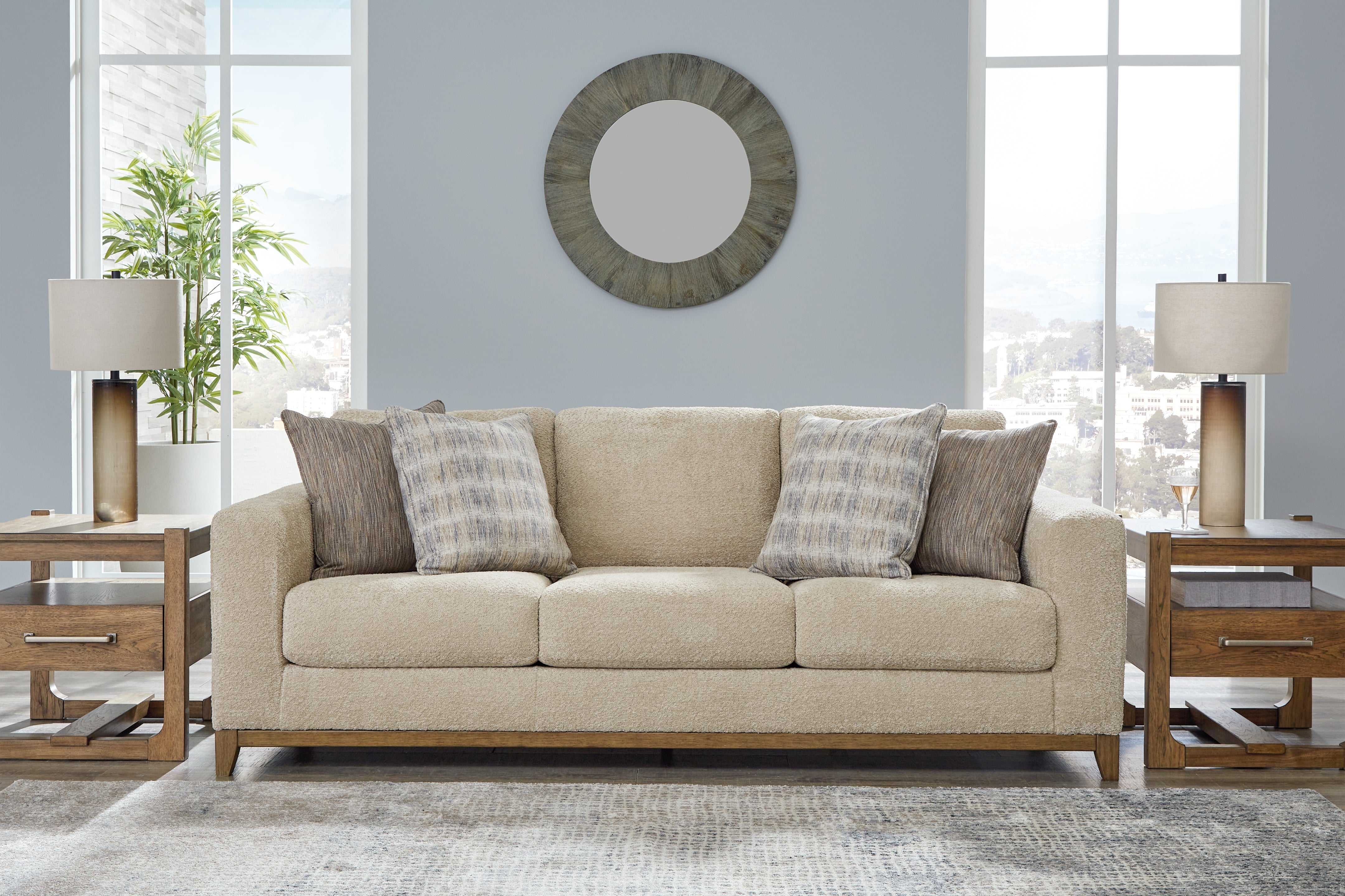 Floridian Furniture - Ashley Furniture - Parklynn Living Room - Sofa / Desert - 4890238