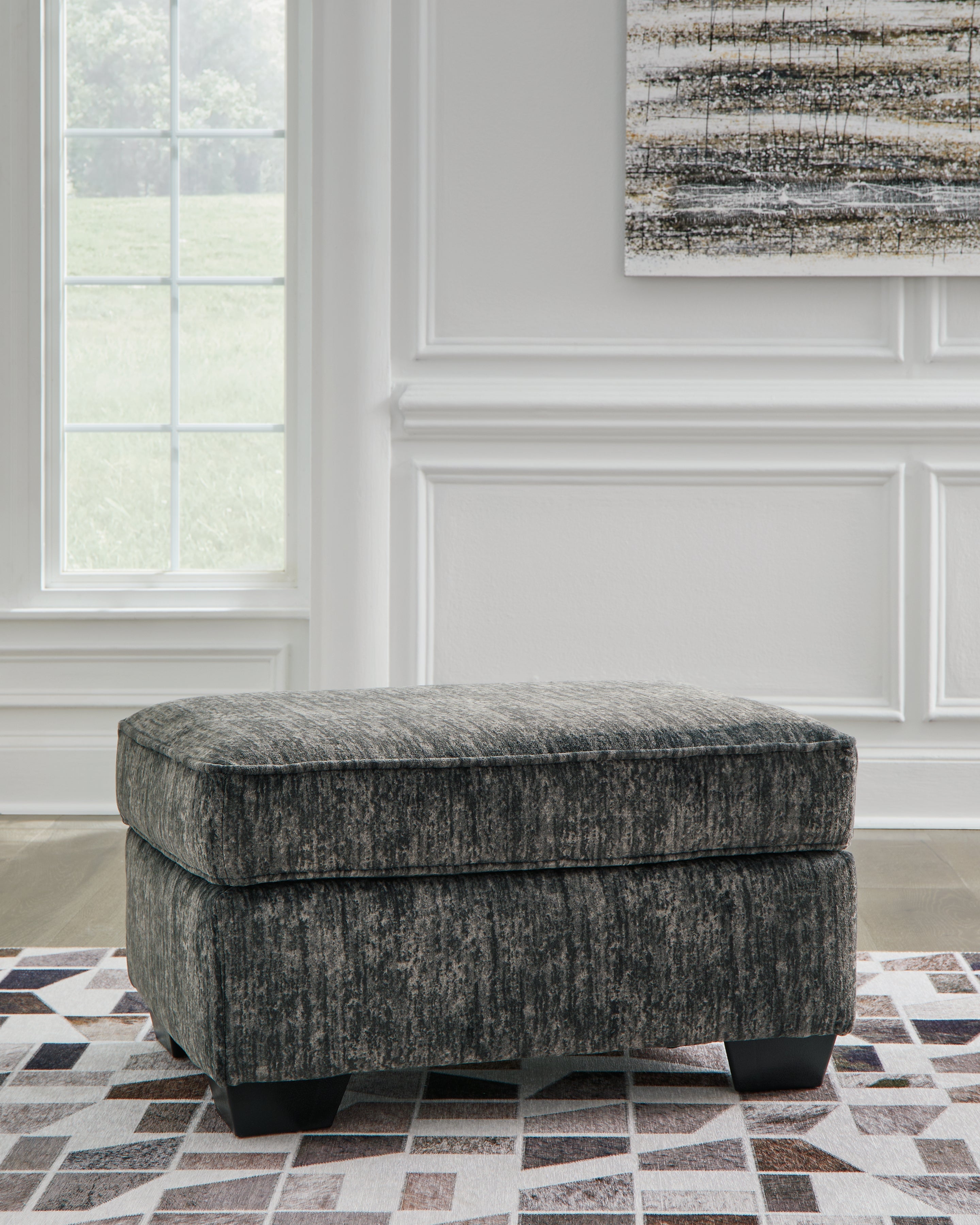 Floridian Furniture - Ashley Furniture - Lonoke Living Room - Loveseat / Gunmetal - 5050435