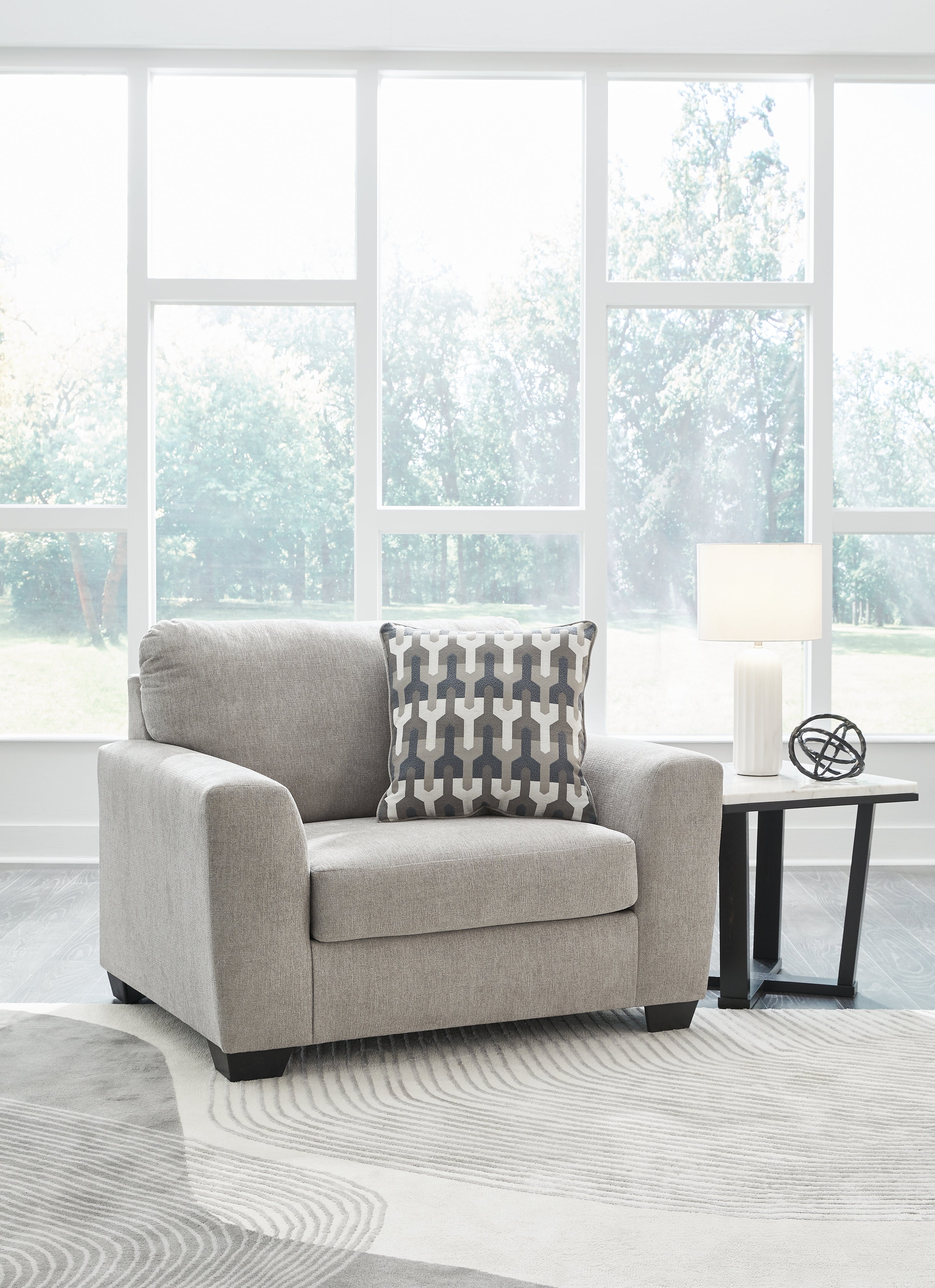 Floridian Furniture - Ashley Furniture - Avenal Park Living Room - Chair and a Half / Flannel - 5080523