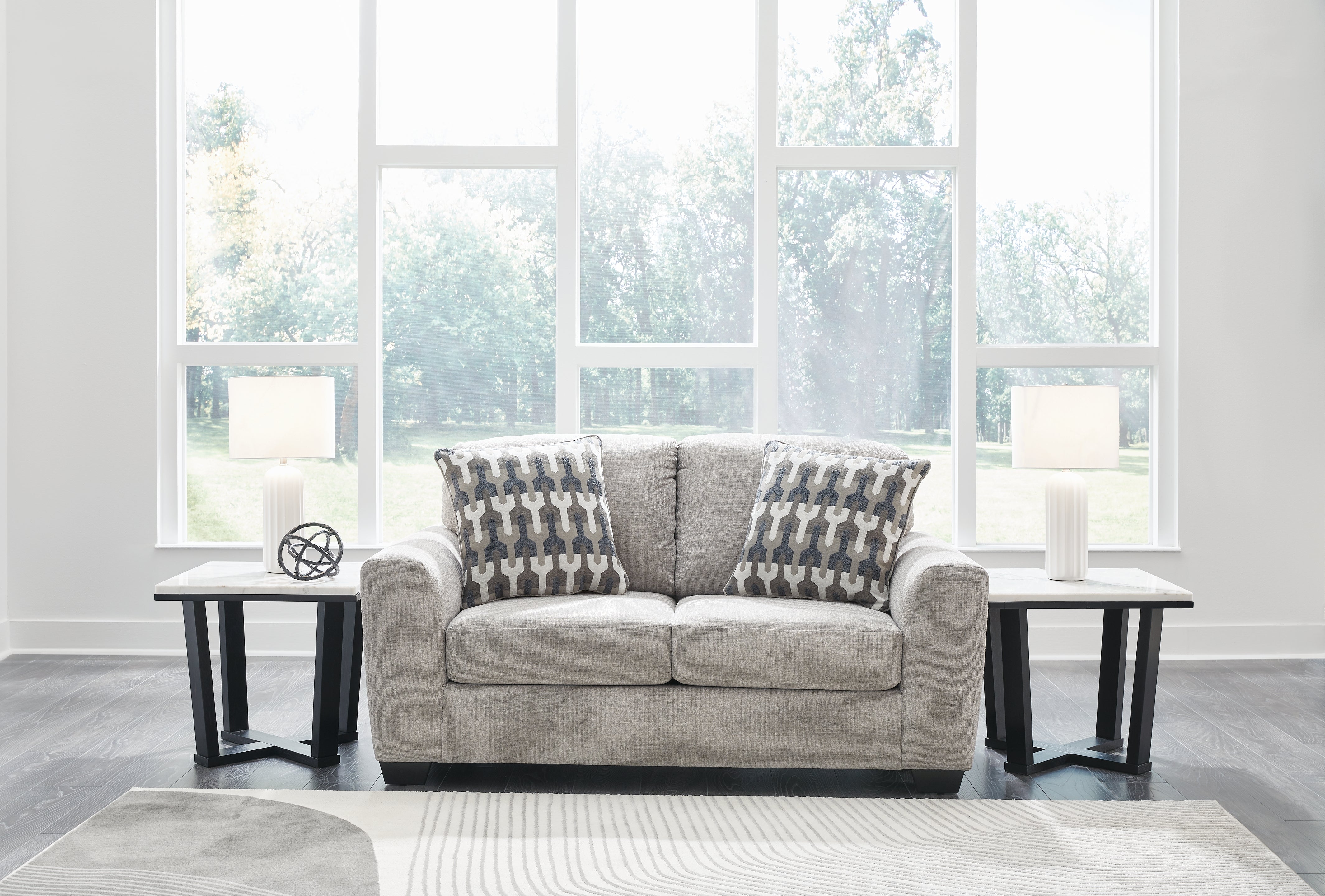 Floridian Furniture - Ashley Furniture - Avenal Park Living Room - Loveseat / Flannel - 5080535