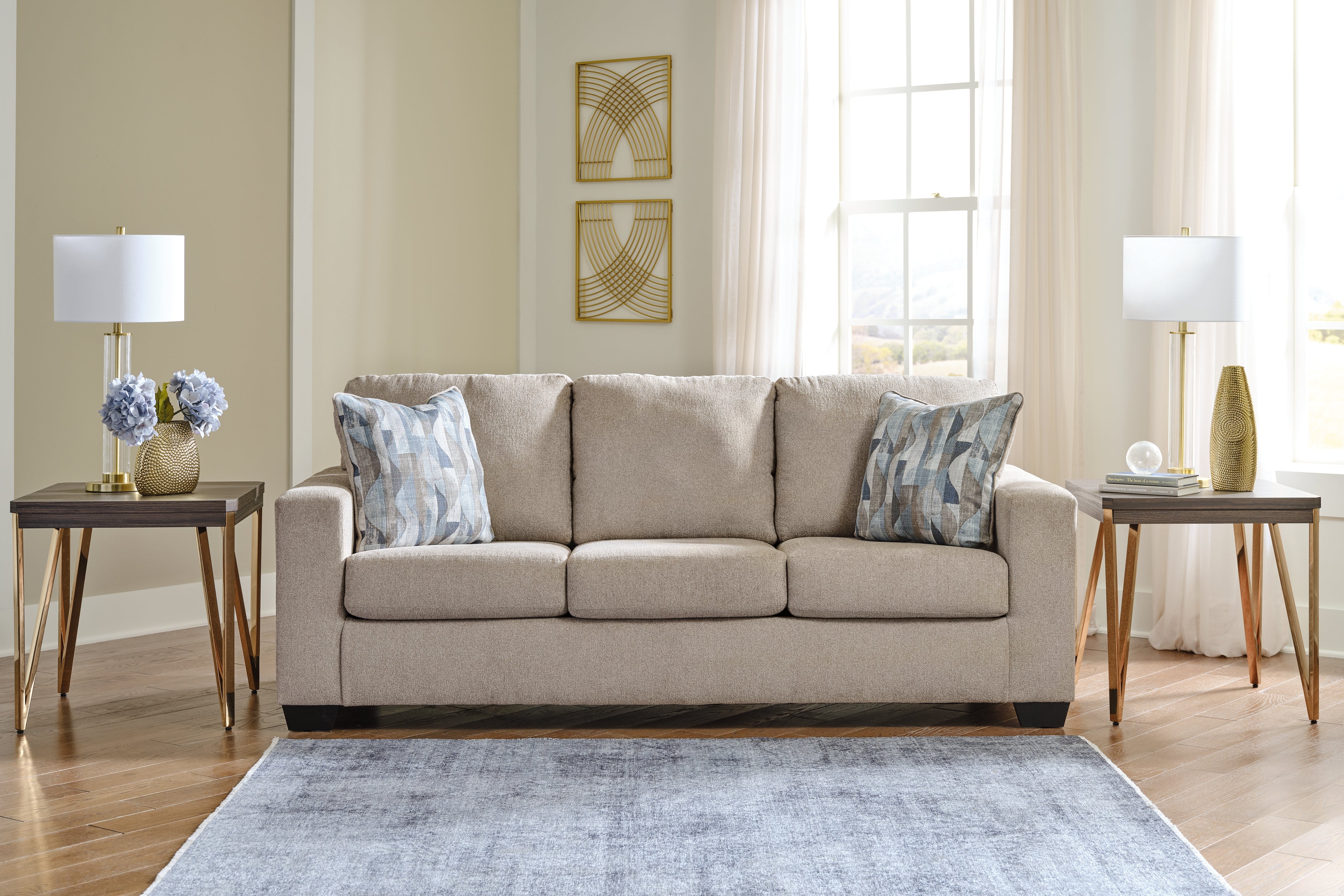 Floridian Furniture - Ashley Furniture - Deltona Living Room - Sofa / Parchment - 5120438