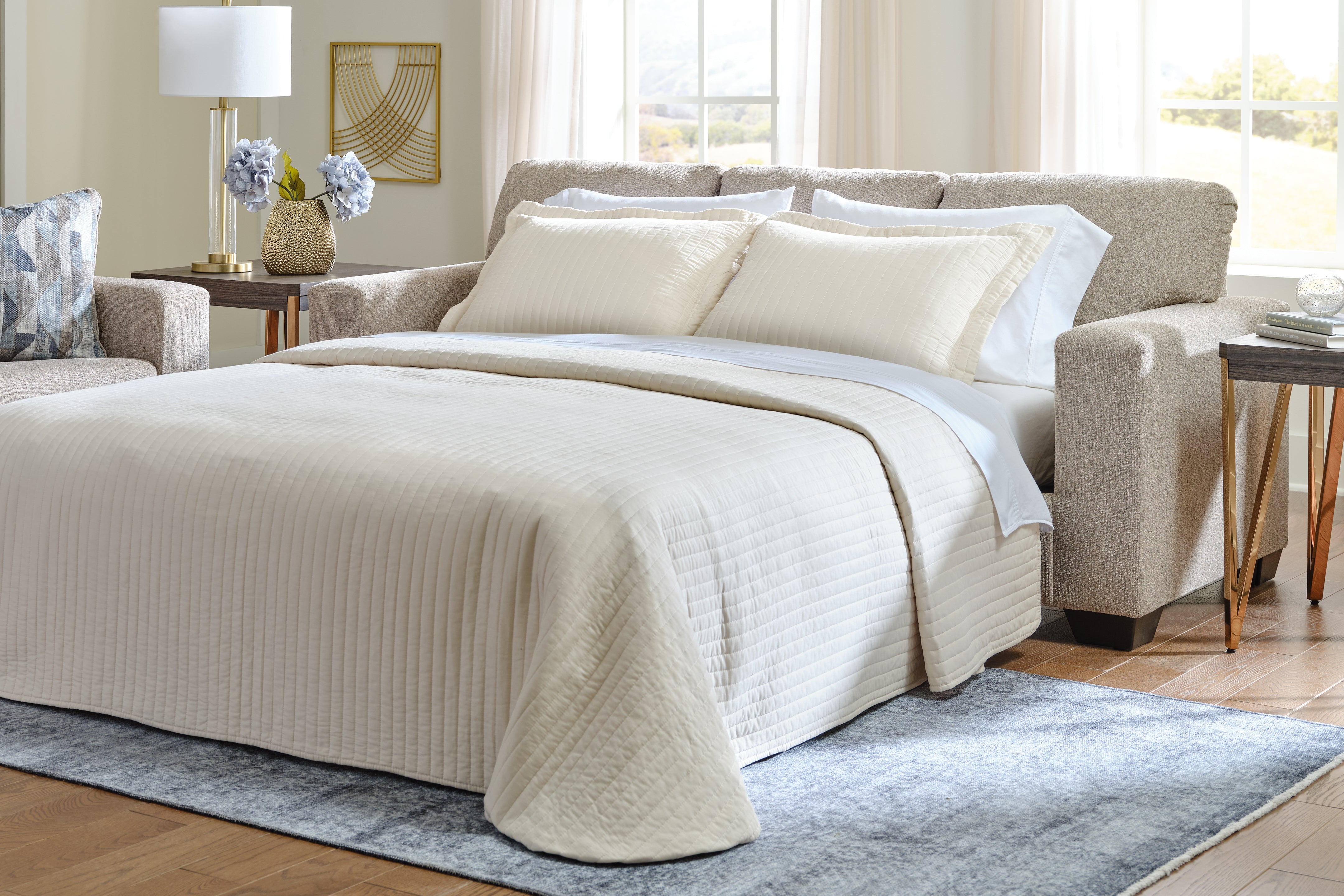 Floridian Furniture - Ashley Furniture - Deltona Living Room - Sofa / Graphite - 5120538
