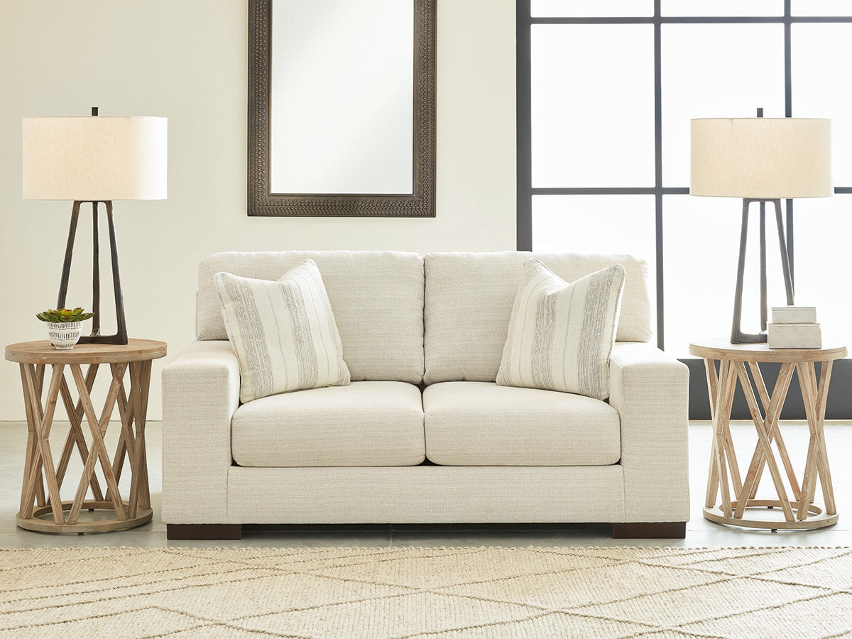 Floridian Furniture - Ashley Furniture - Maggie Living Room - Loveseat / Birch - 5200335