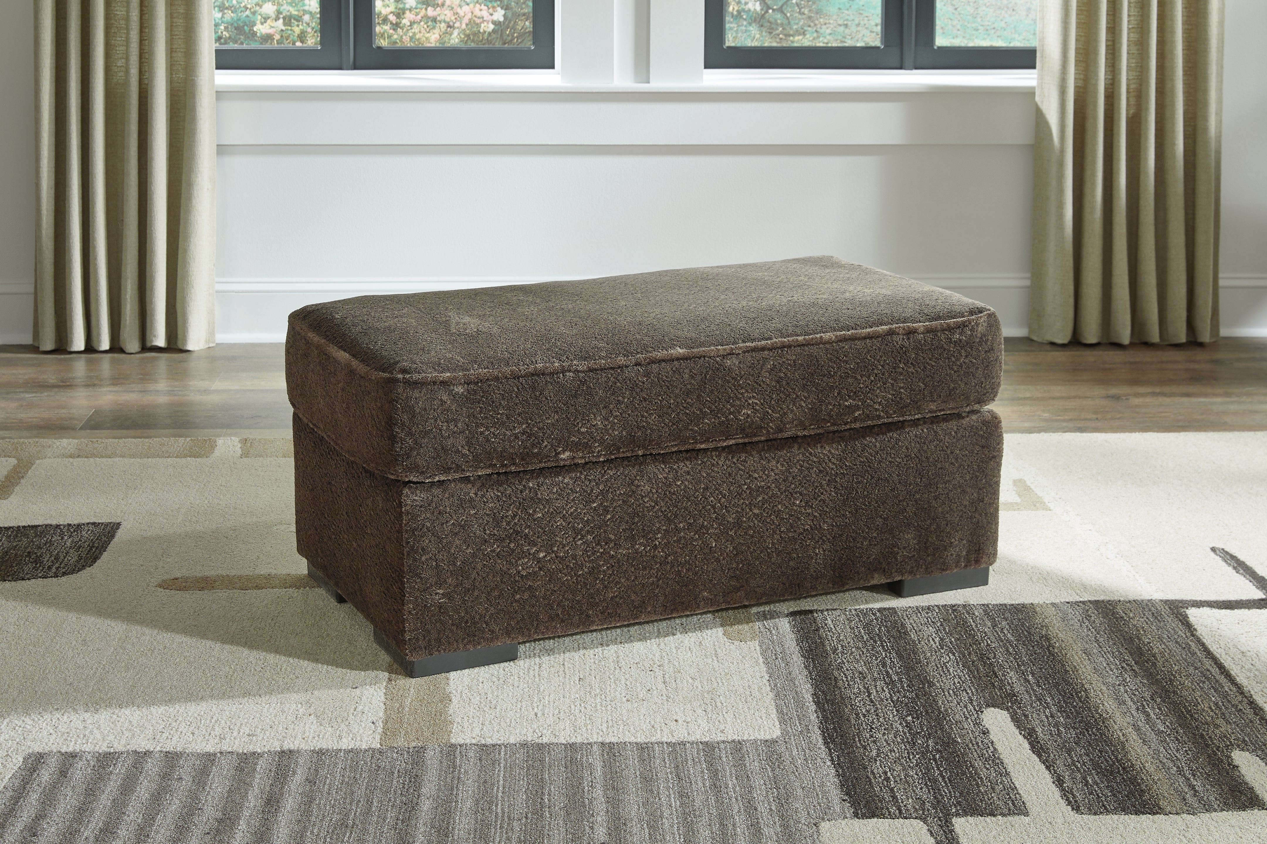 Floridian Furniture - Ashley Furniture - Aylesworth Living Room - Ottoman / Chocolate - 5370214