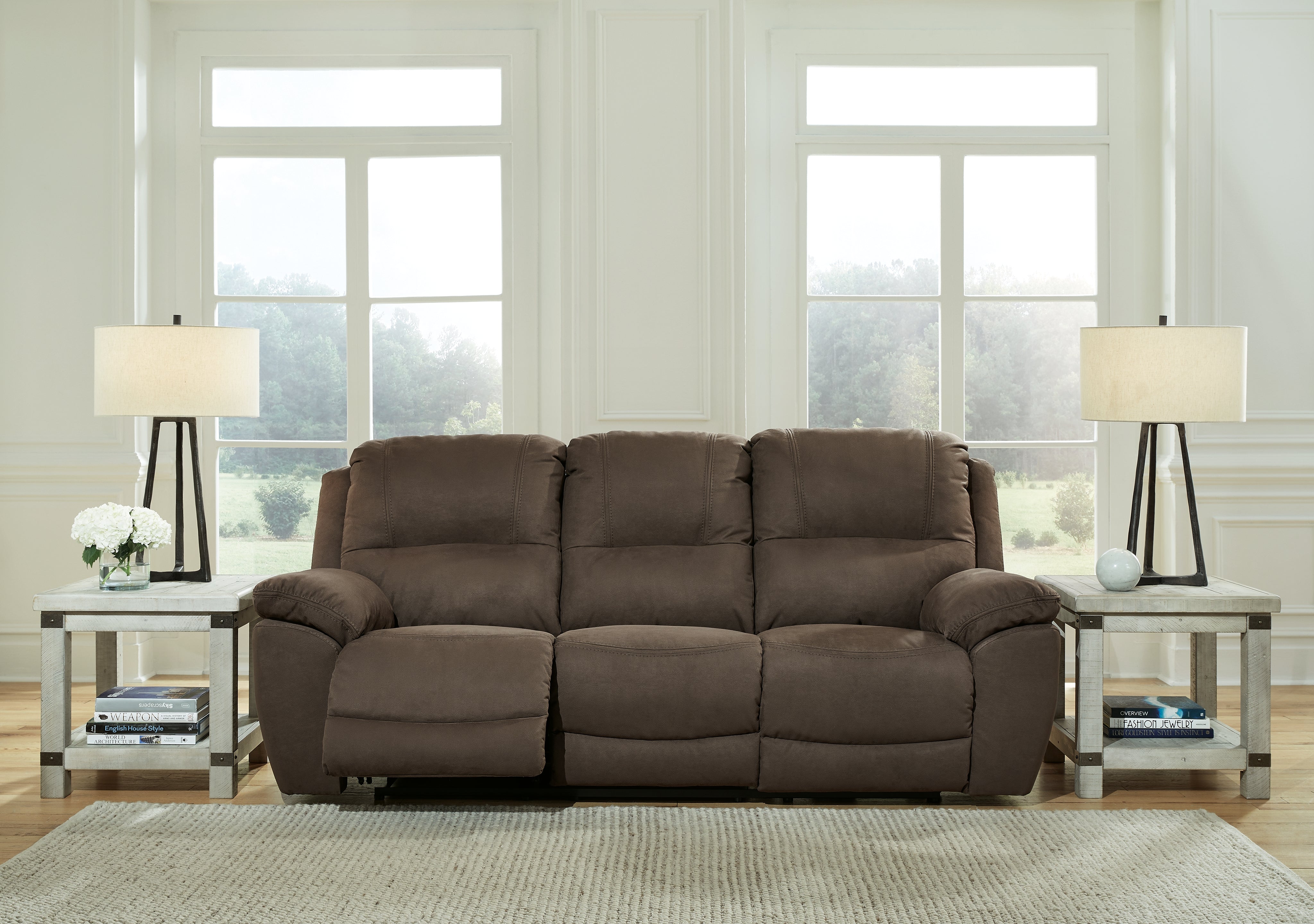 Floridian Furniture - Ashley Furniture - Next-Gen Gaucho Living Room - Reclining Sofa / Espresso - 5420488