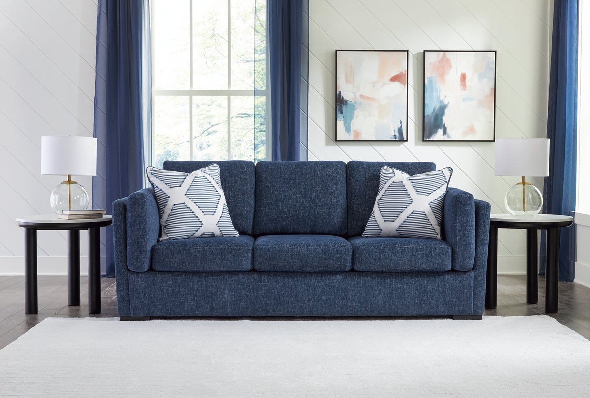 Floridian Furniture - Ashley Furniture - Evansley Living Room - Sofa / Pewter - 5450338