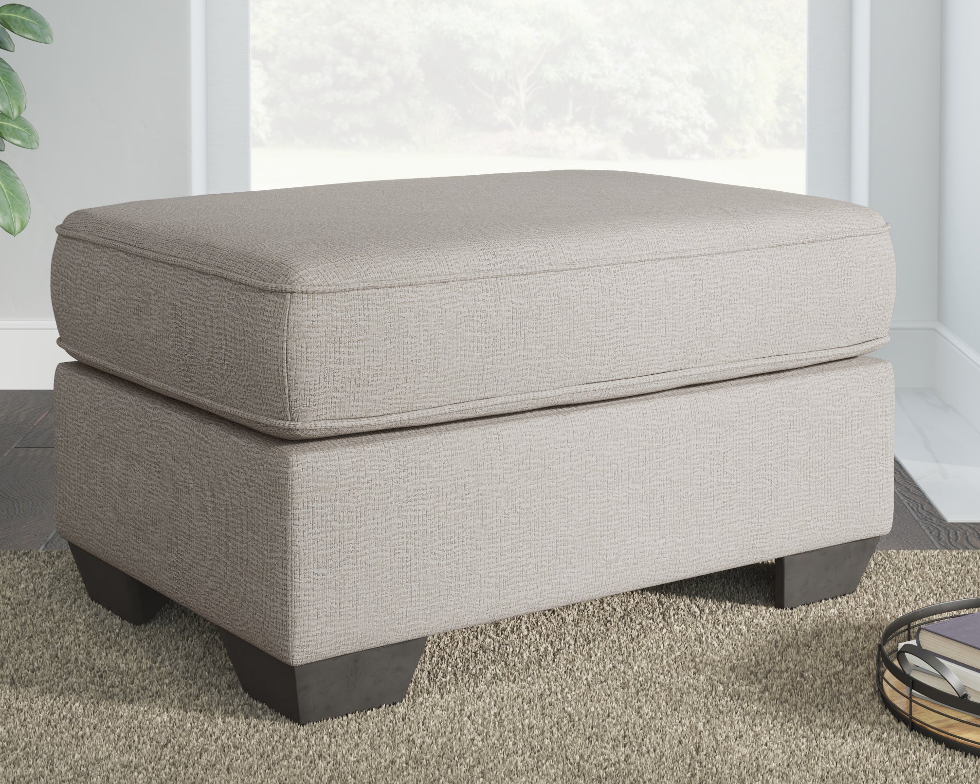 Floridian Furniture - Ashley Furniture - Greaves Living Room - Ottoman / Stone - 5510414