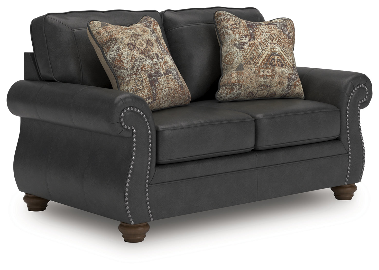 Floridian Furniture - Ashley Furniture - Chasemore Living Room - Loveseat / Granite - PC5590335