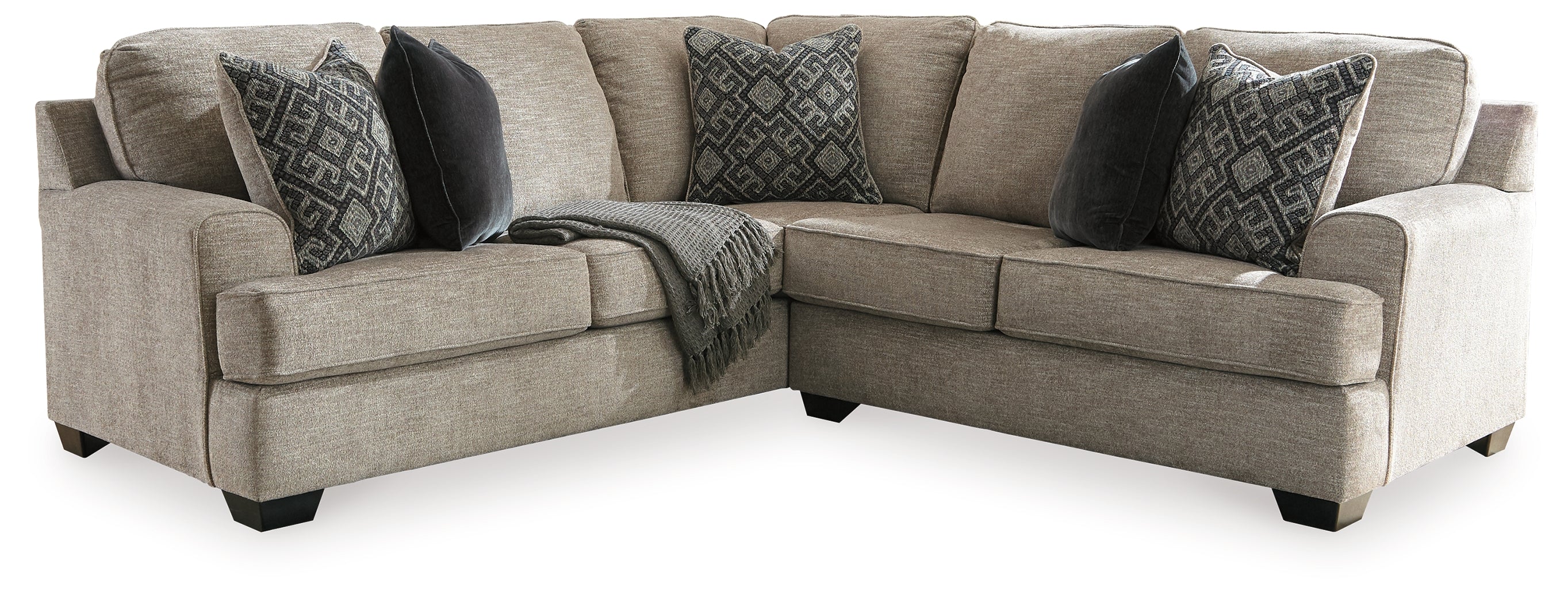 Floridian Furniture - Ashley Furniture - Bovarian Sectional - LAF 2-Piece Sectional / Stone - 56103S3
