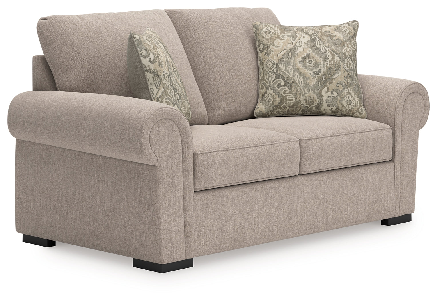 Floridian Furniture - Ashley Furniture - Sararose Living Room - Loveseat / Heather - 5710235