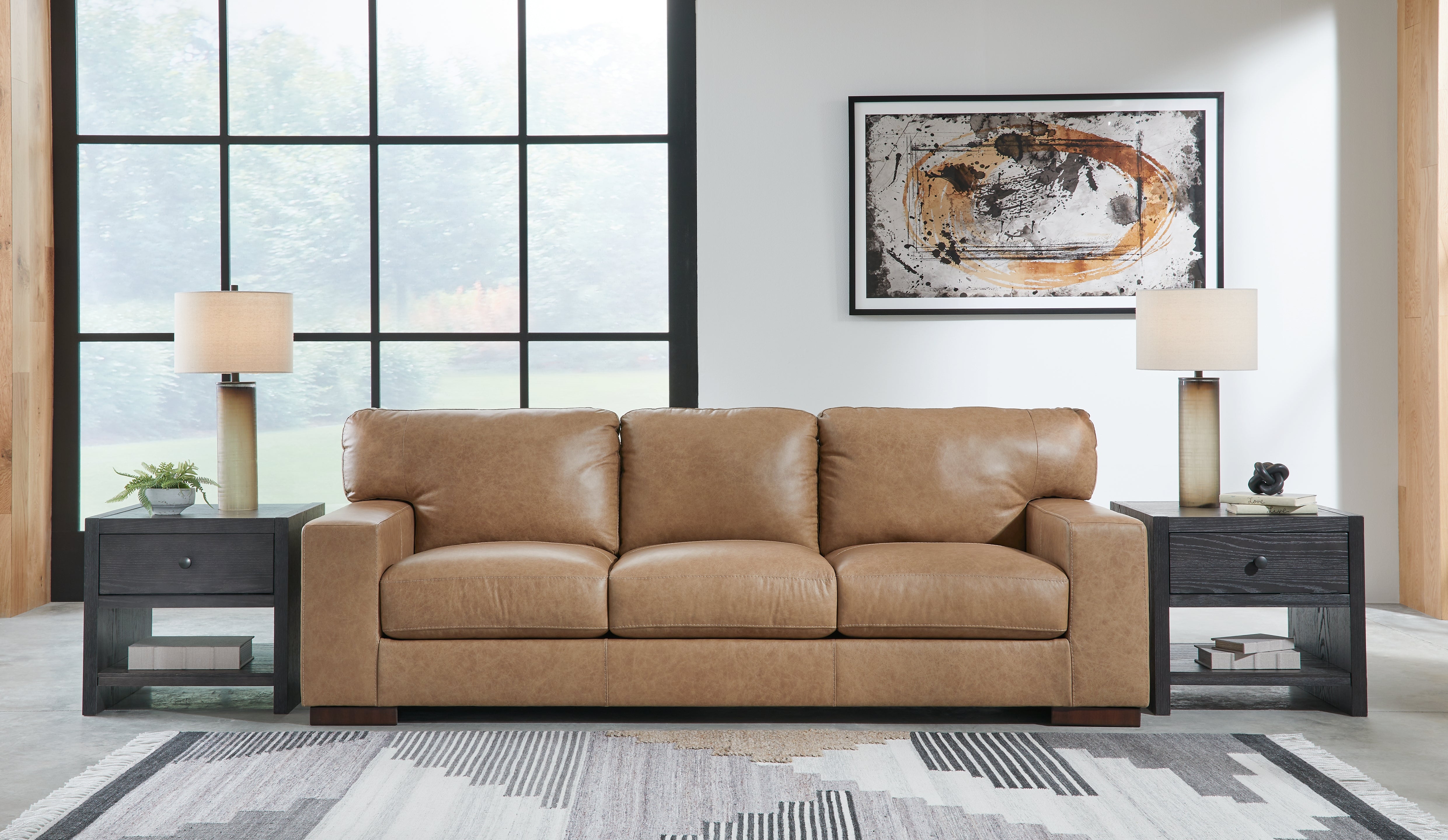 Floridian Furniture - Ashley Furniture - Lombardia Living Room - Sofa / Tumbleweed - 5730238