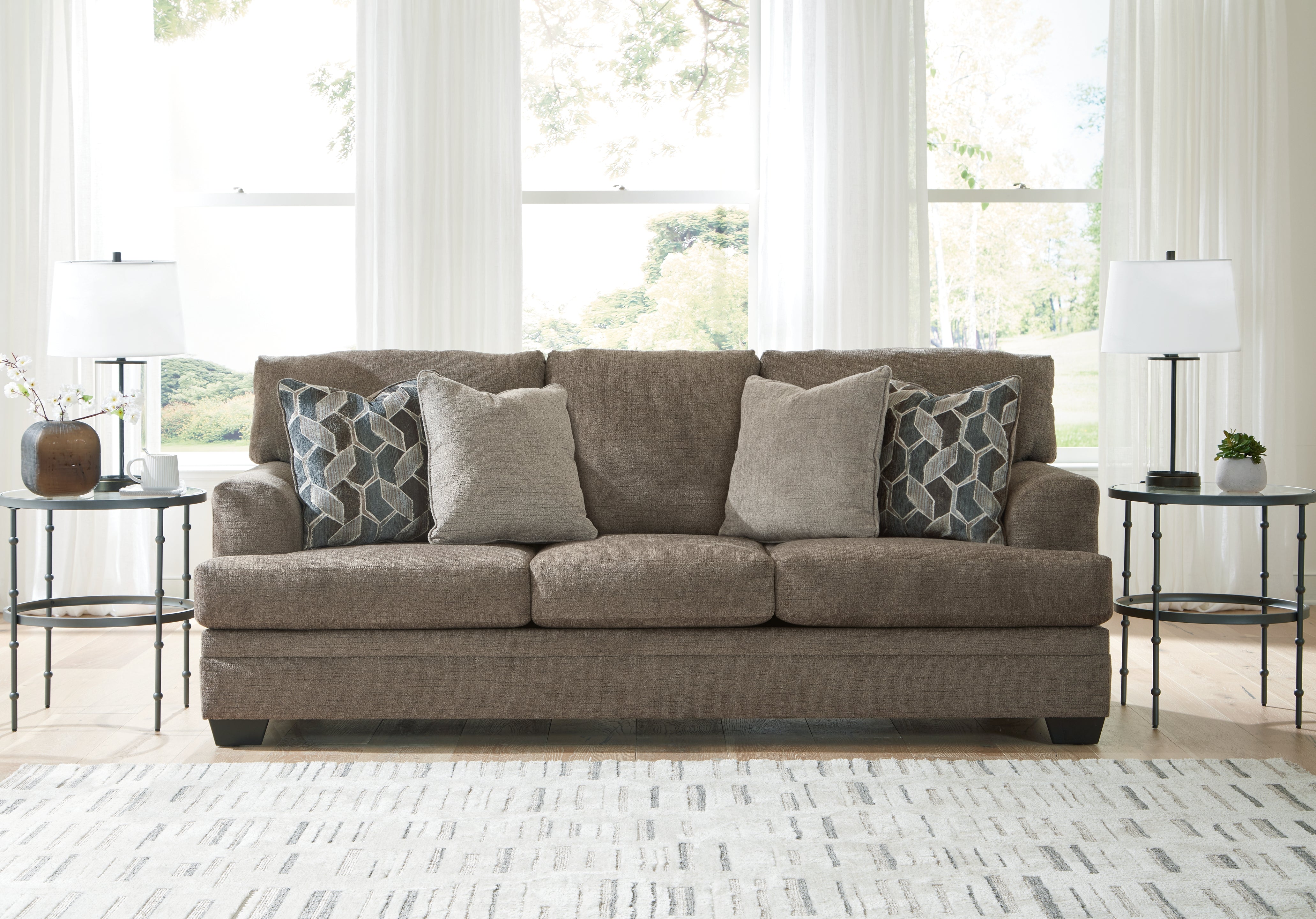 Floridian Furniture - Ashley Furniture - Stonemeade Living Room - Sofa / Nutmeg - 5950538