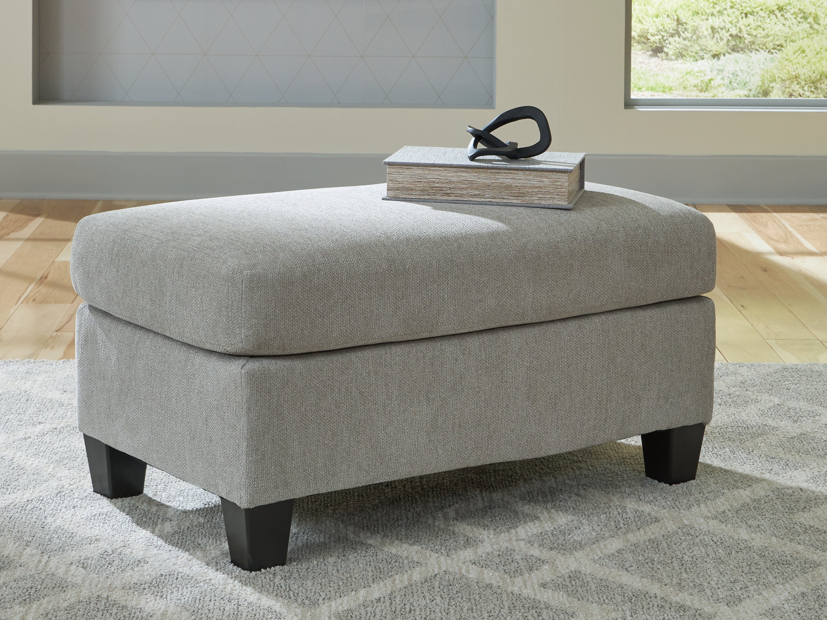 Floridian Furniture - Ashley Furniture - Willarae Living Room - Ottoman / Taupe - 5980314