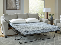 Floridian Furniture - Ashley Furniture - Willarae Living Room - Queen Sofa Sleeper / Taupe - 5980339