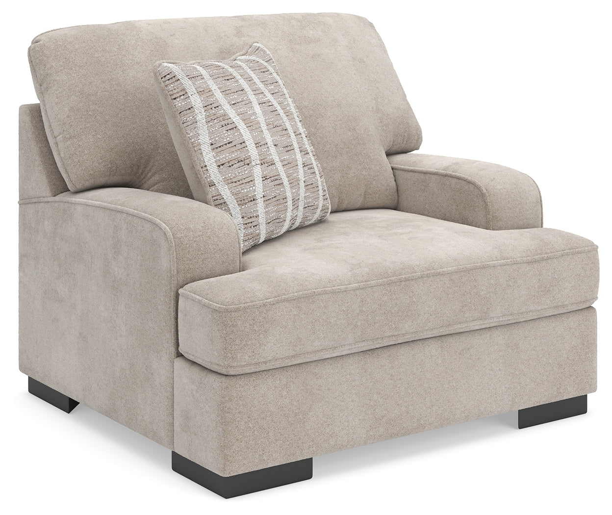 Floridian Furniture - Ashley Furniture - High Profile Living Room - Chair and a Half / Taupe - 5990223