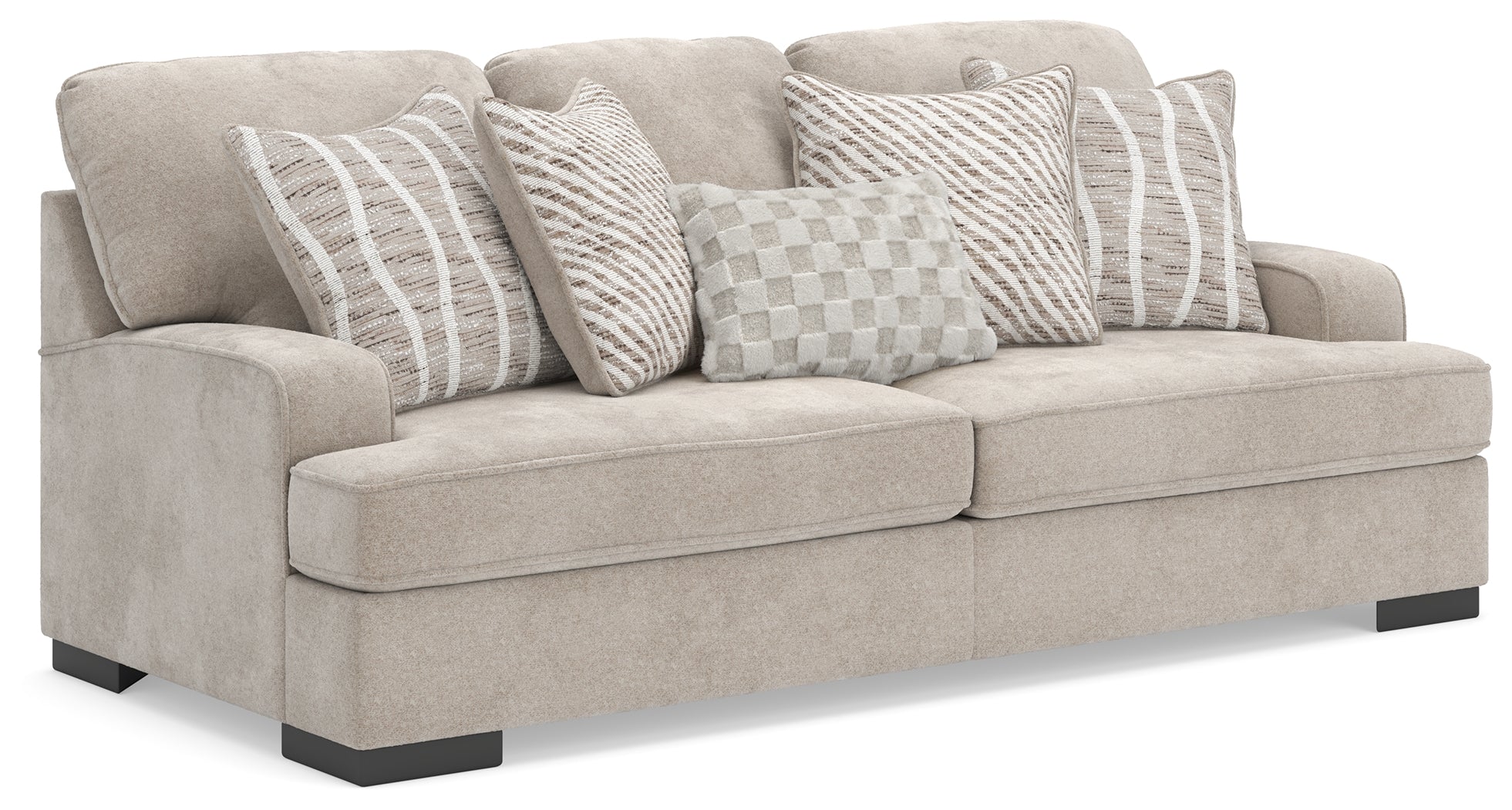 Floridian Furniture - Ashley Furniture - High Profile Living Room - Sofa / Taupe - 5990238