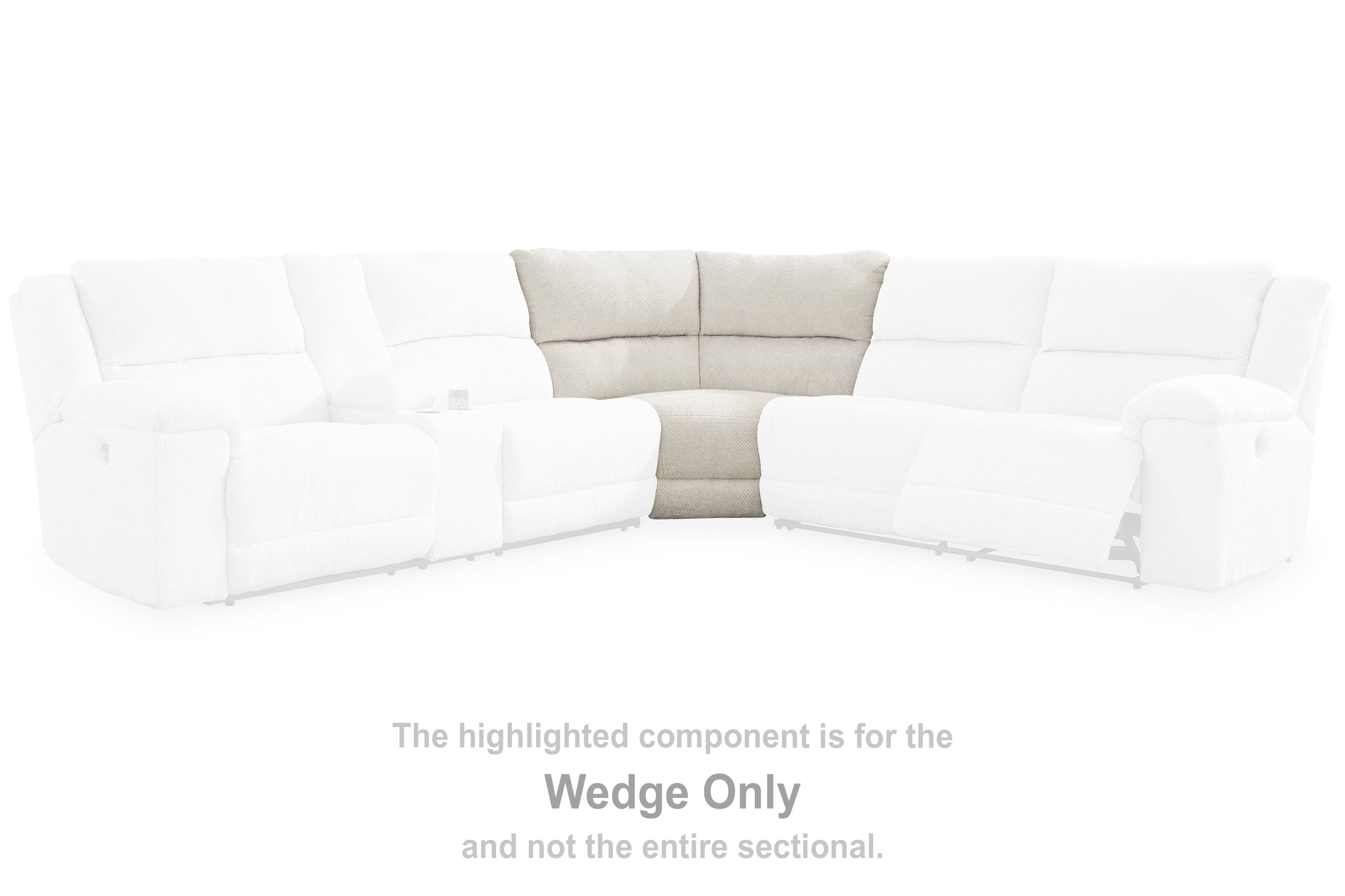 Floridian Furniture - Ashley Furniture - Keensburg Sectional - Wedge / Linen - 6180777