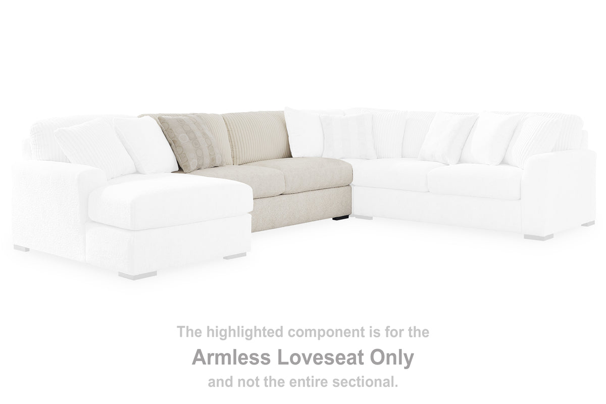 Floridian Furniture - Ashley Furniture - Chessington Sectional - LAF 3-Piece Sectional / Ivory - 61904S5