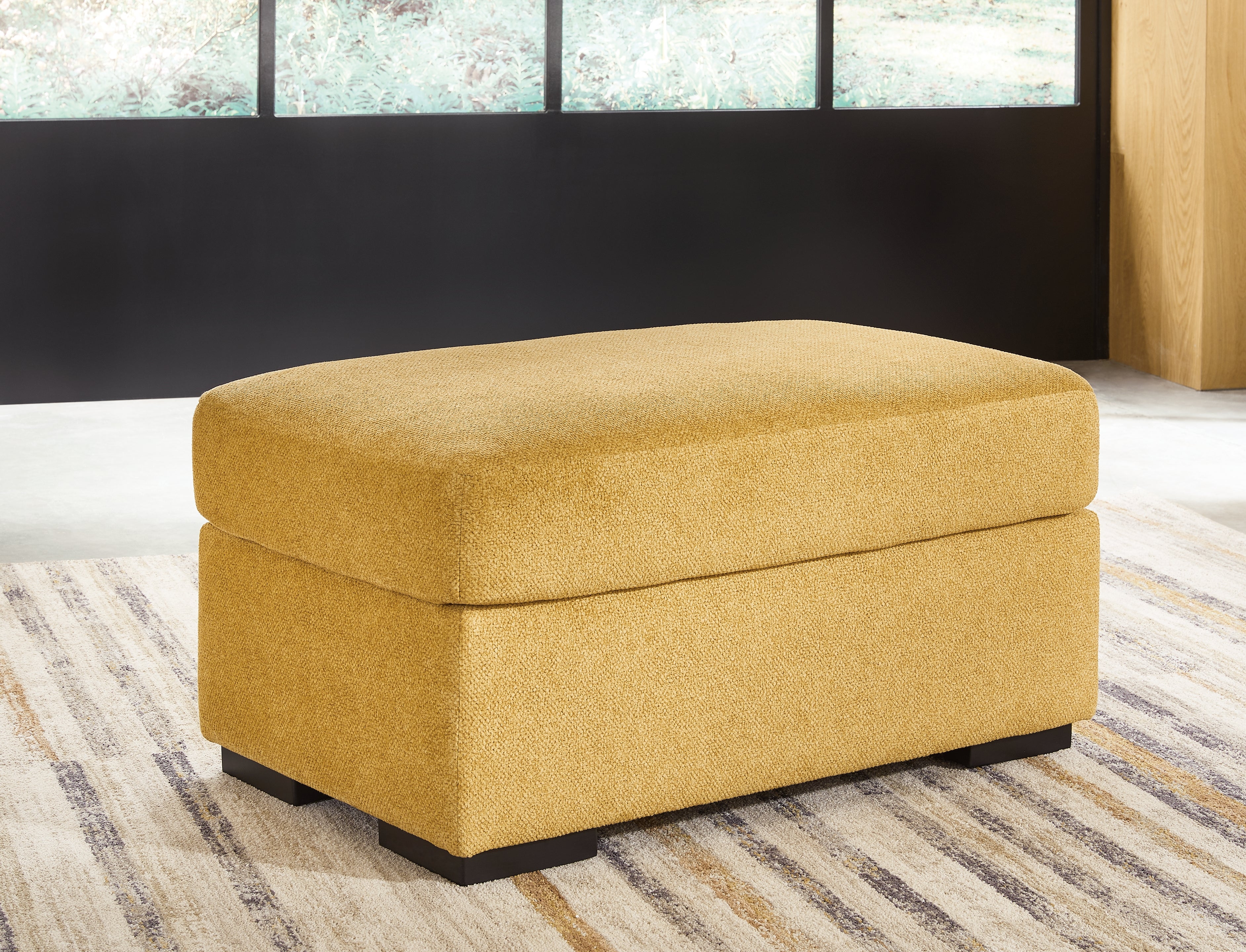 Floridian Furniture - Ashley Furniture - Keerwick Living Room - Ottoman / Sunflower - 6750614