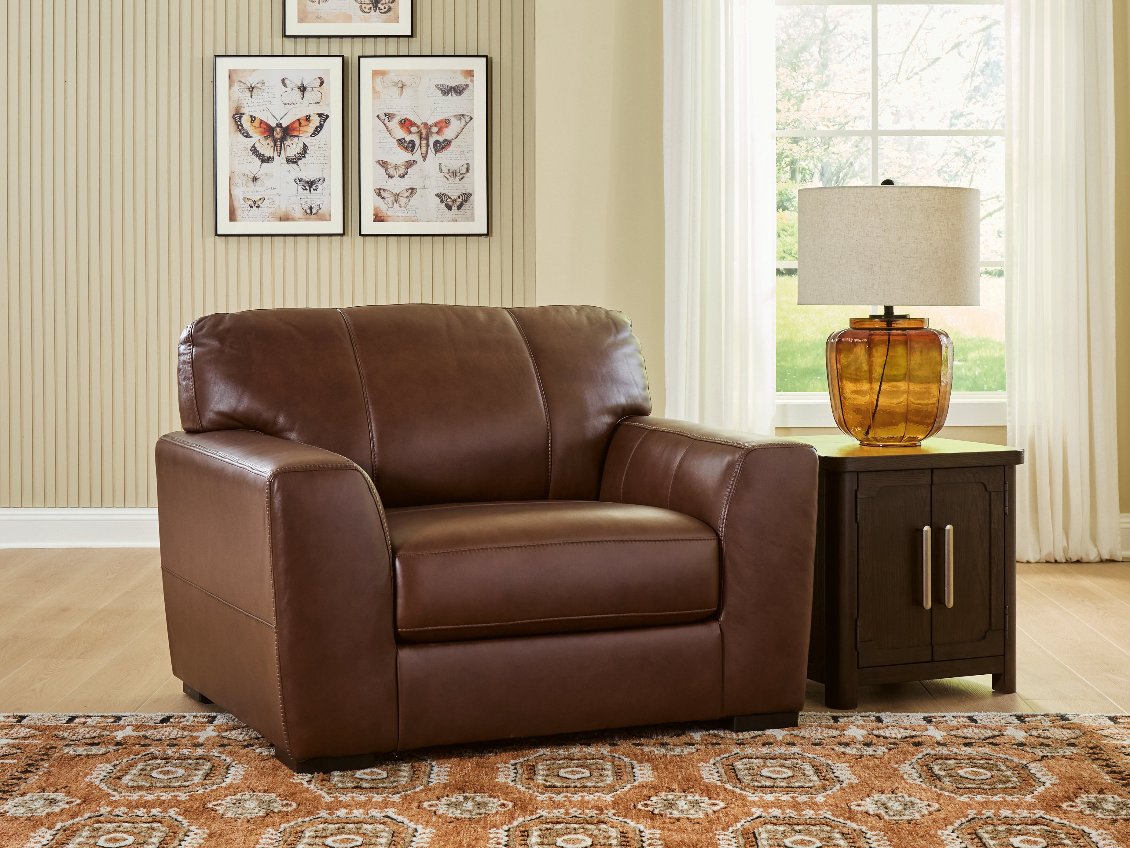 Floridian Furniture - Ashley Furniture - Brogliano Living Room - Chair and a Half / Canyon - PC7290723