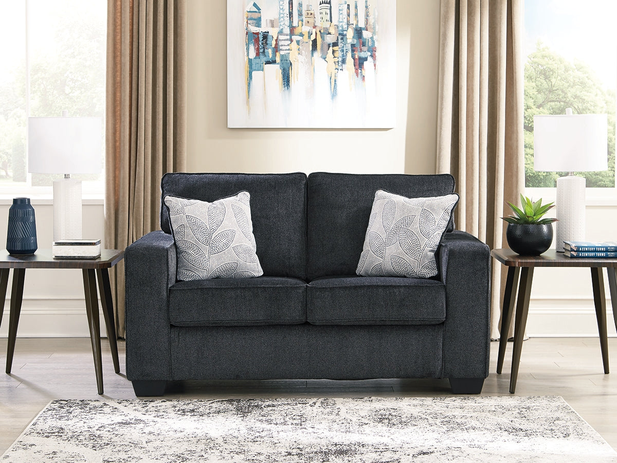Floridian Furniture - Ashley Furniture - Altari Living Room - Loveseat / Slate - 8721335