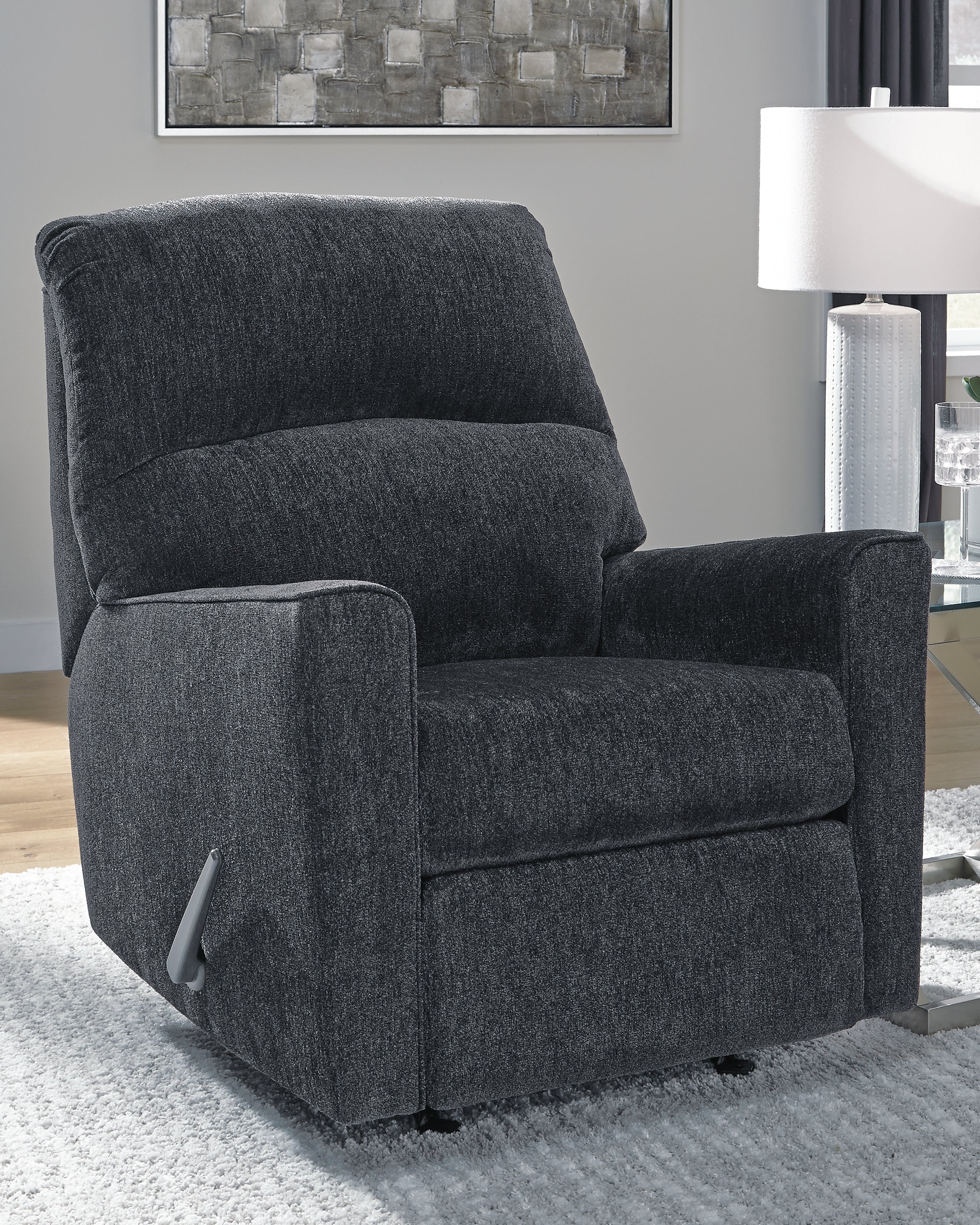 Floridian Furniture - Ashley Furniture - Altari Living Room - Rocker Recliner / Slate - 8721325
