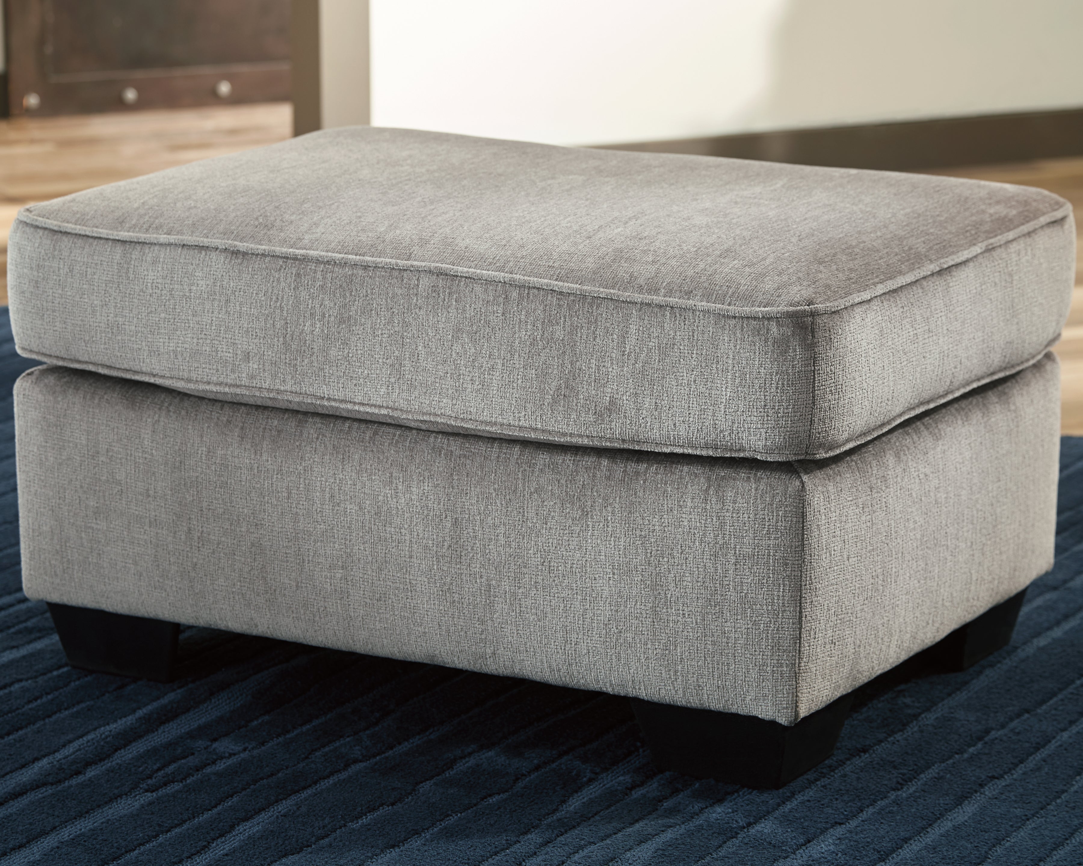 Floridian Furniture - Ashley Furniture - Altari Living Room - Ottoman / Alloy - 8721414