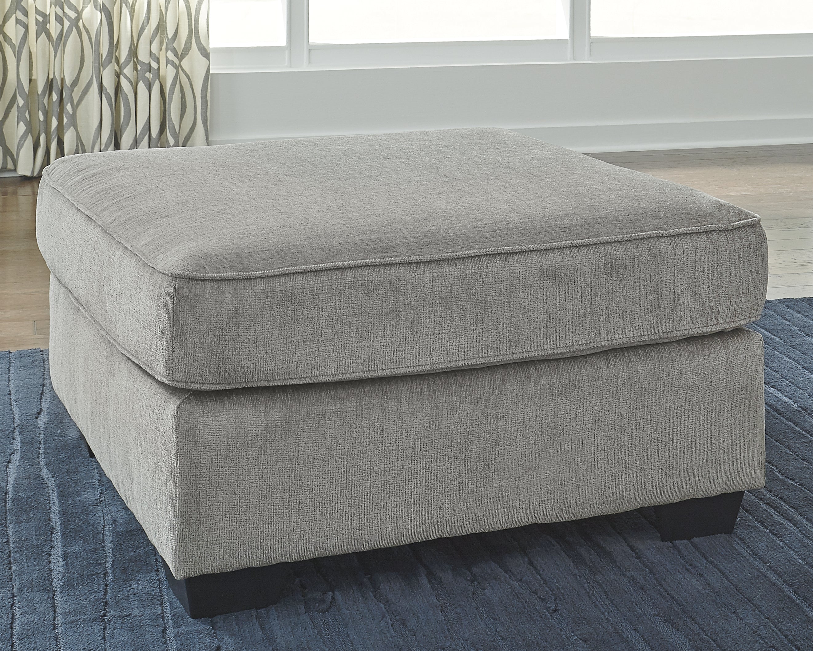 Floridian Furniture - Ashley Furniture - Altari Living Room - Oversized Accent Ottoman / Alloy - 8721408