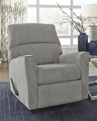 Floridian Furniture - Ashley Furniture - Altari Living Room - Oversized Accent Ottoman / Alloy - 8721408