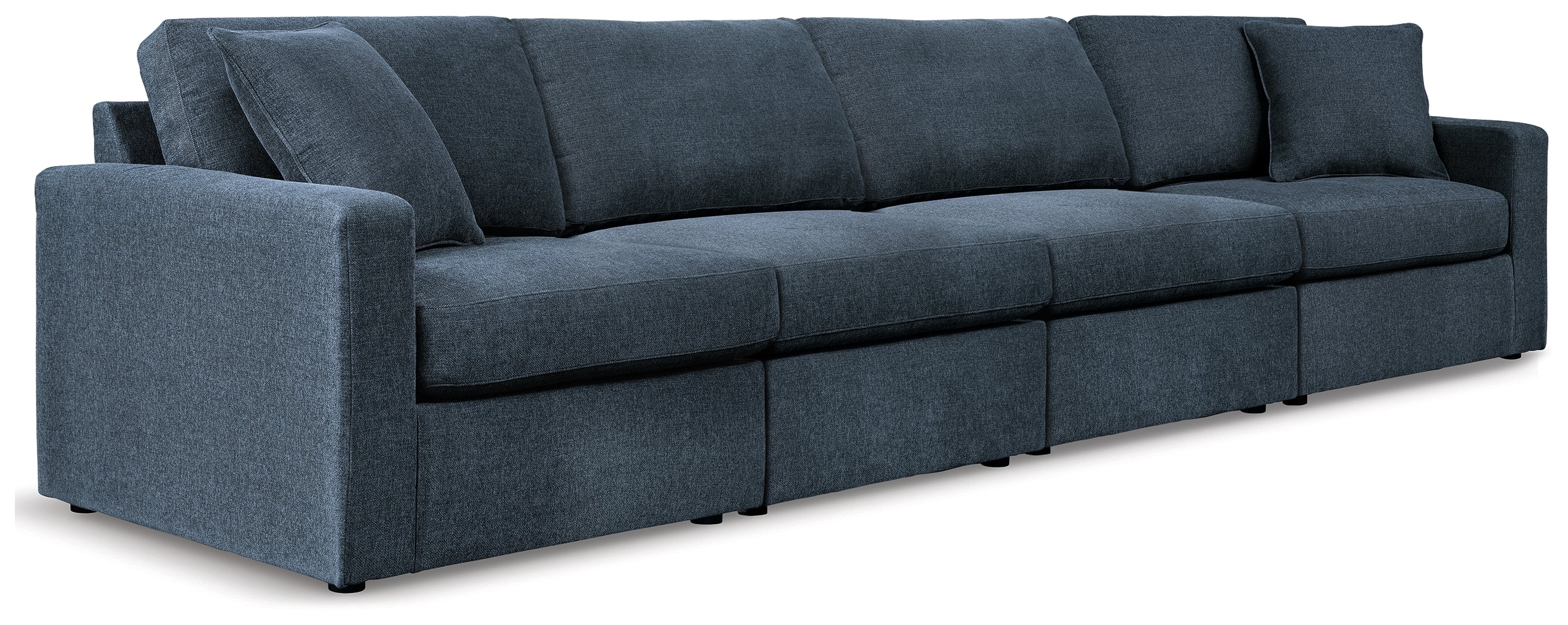 Floridian Furniture - Ashley Furniture - Modmax Sectional - RAF 4-Piece Sectional / Ink - 92101S10